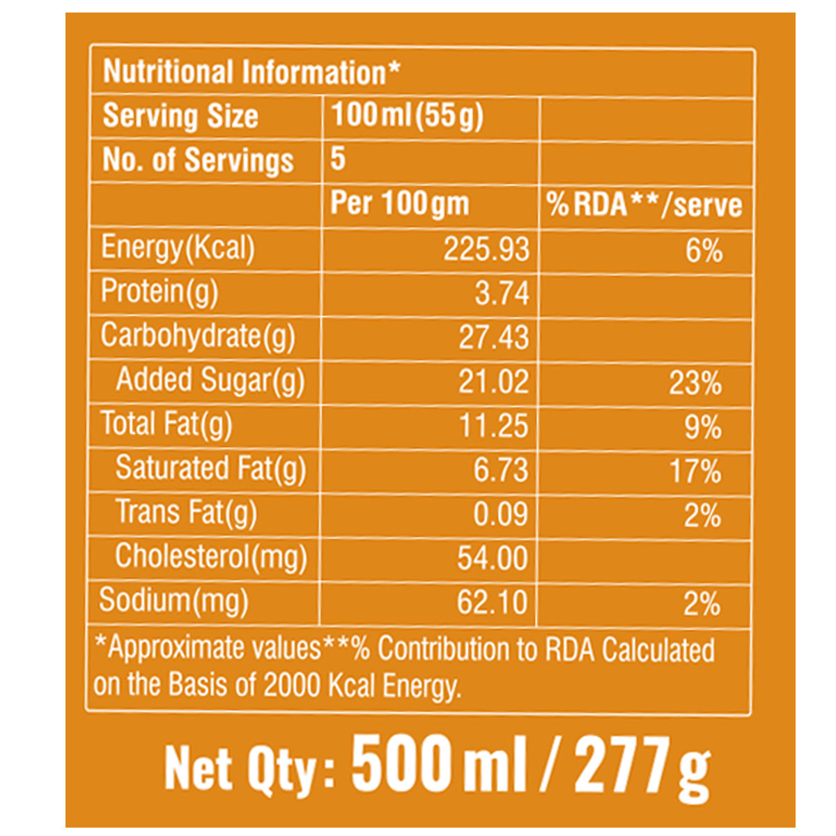 Dairy Day Crunchy Butter Scotch Ice Cream Tub 500 ml Combo