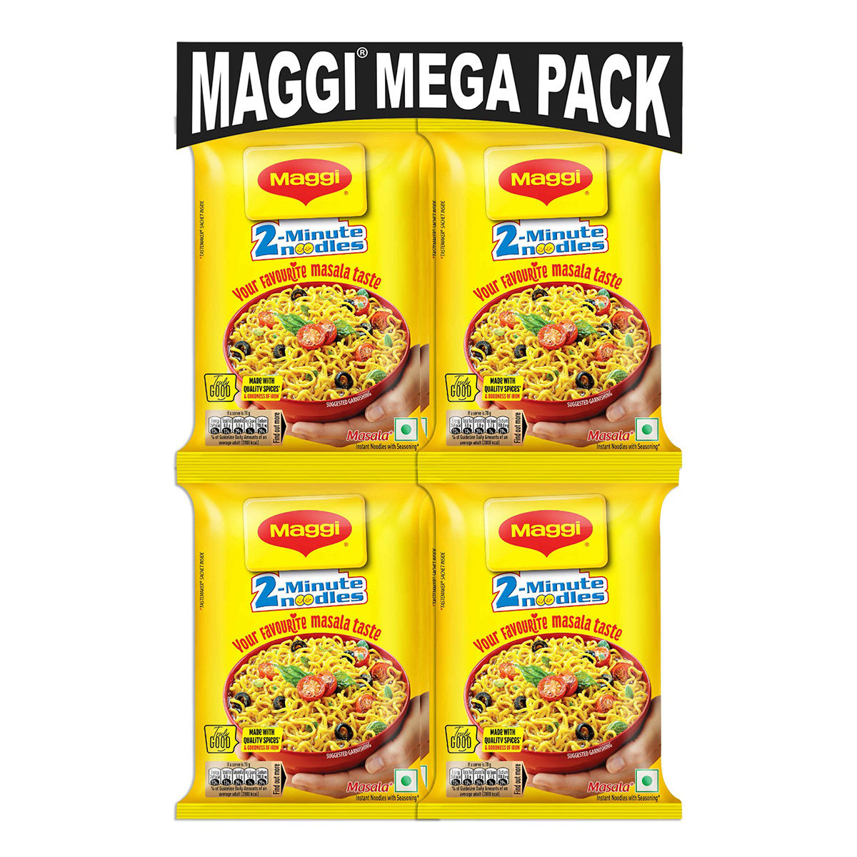 Maggi 2-Min Masala Instant Noodles(840gms) & Maggi Masala Ae Magic(72gms) Combo