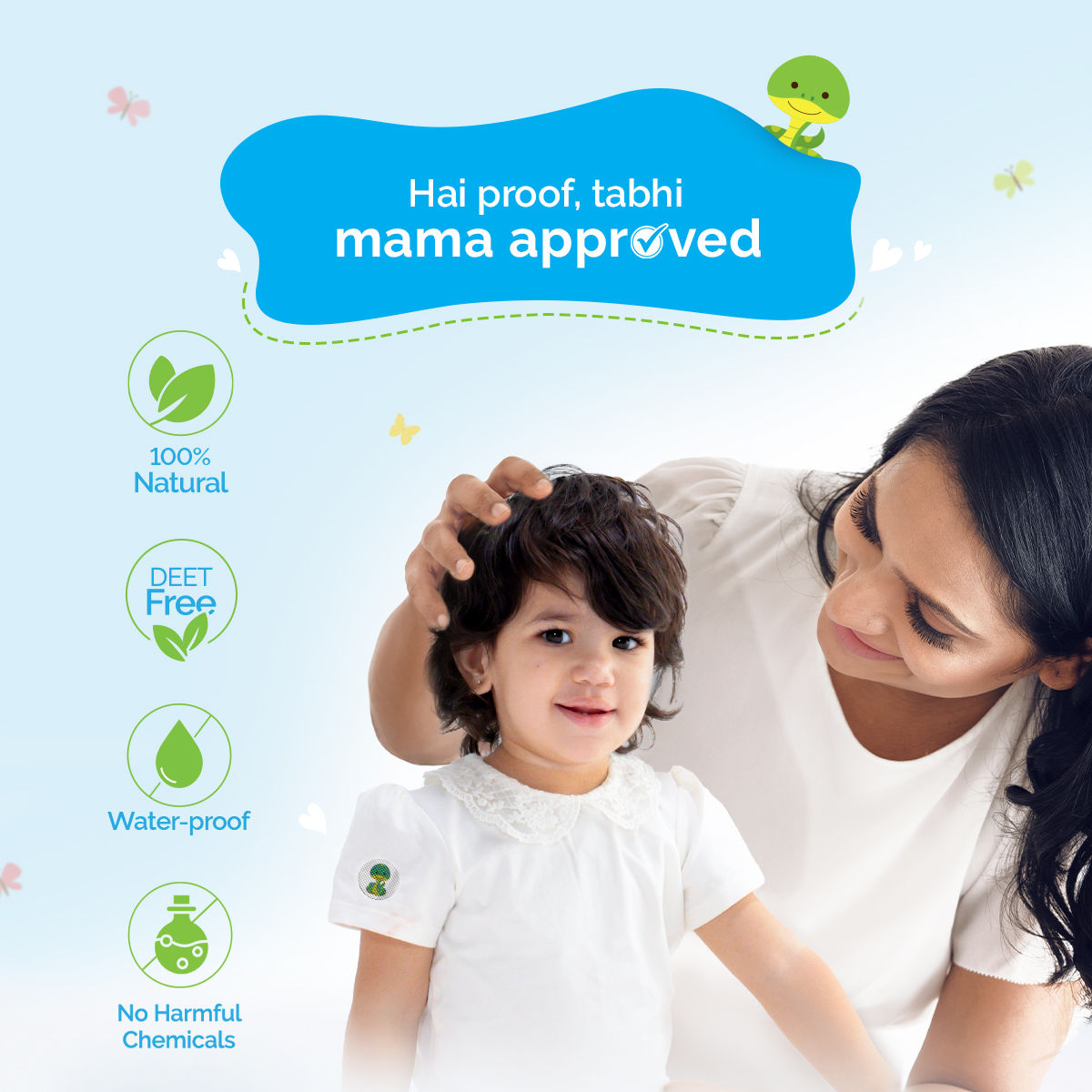 Mamaearth Natural Repellent Mosquito Patches For Babies With 12 Hour Protection