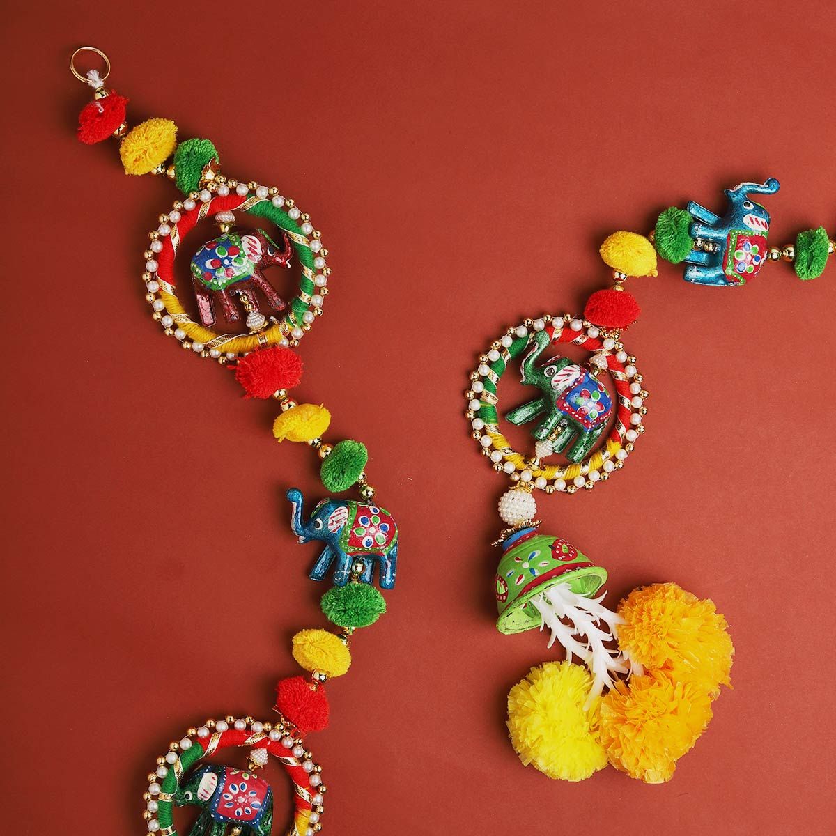 Gullak Hanging Elephant Toran