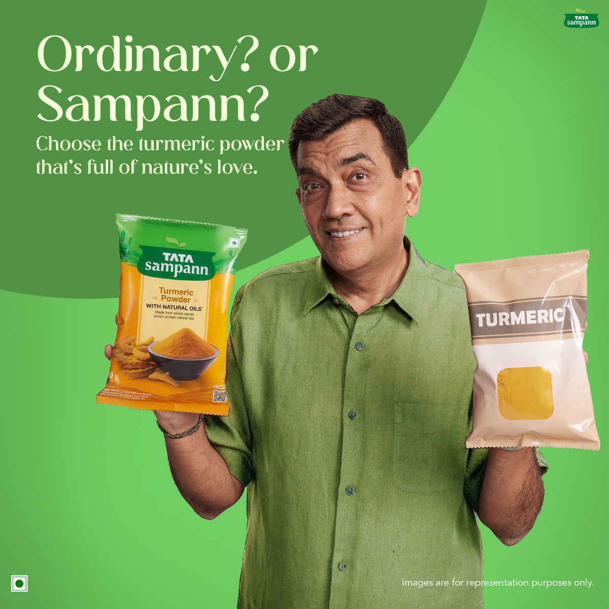 Tata Sampann Turmeric Powder With Natural Oils Haldi Powder