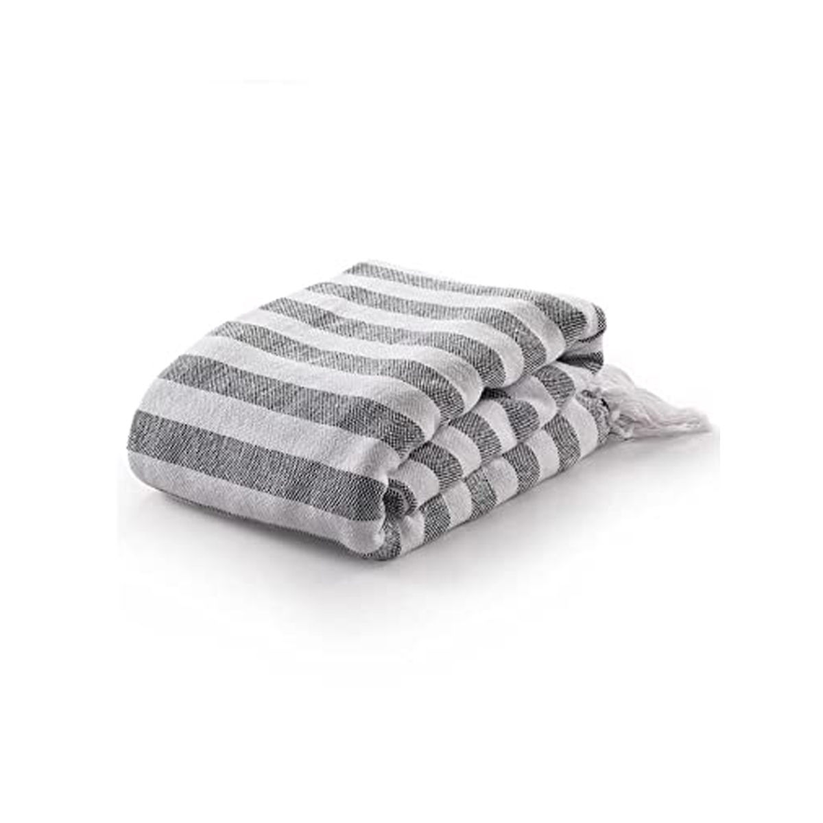 Sashaa World Striped Soft & Breathable Yellow Throw Blanket