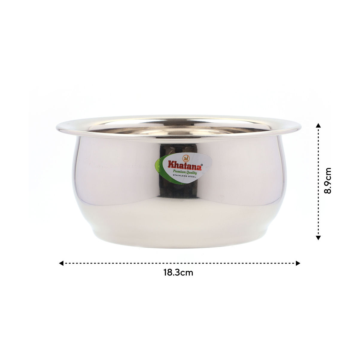 Khatana 22G Plain Prabhu Handi 11 1300Ml