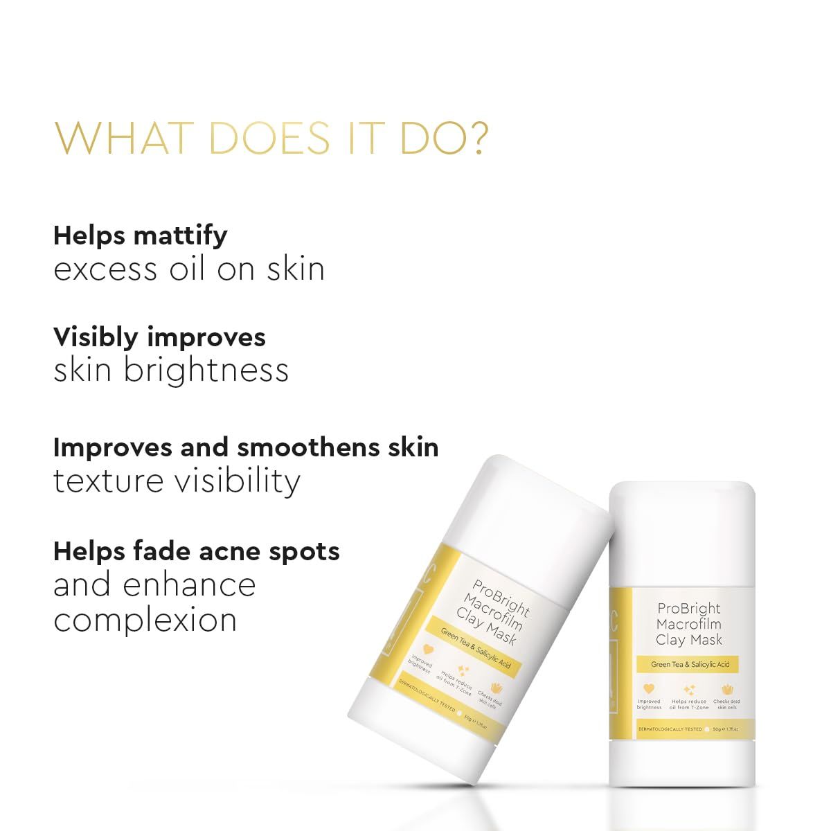 VLCC Clinic Probright Macrofilm Clay Mask
