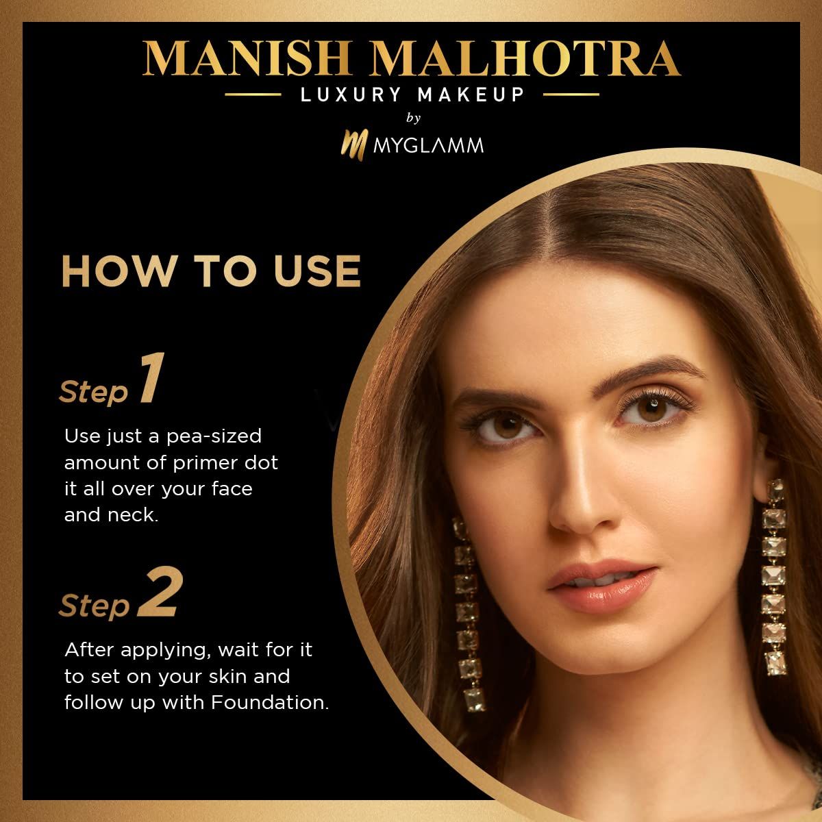 MyGlamm Manish Malhotra Beauty Luminious Moisturising Primer