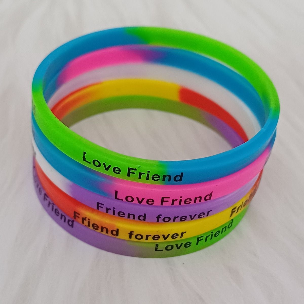 Gullak Friendship Rubber Friendship Bands - Assorted | Pack Of 5