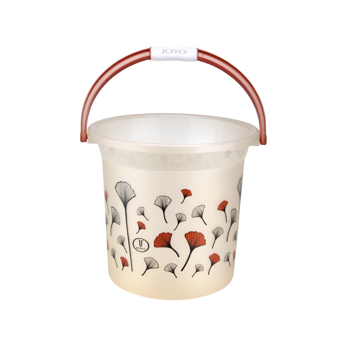 Joyo Designer Bucket - 18 L Printed - Brown