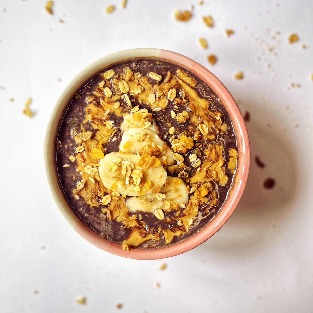 Pluckk 100% Natural Overnight Oats Kit (Peanut Butter and Crunch)