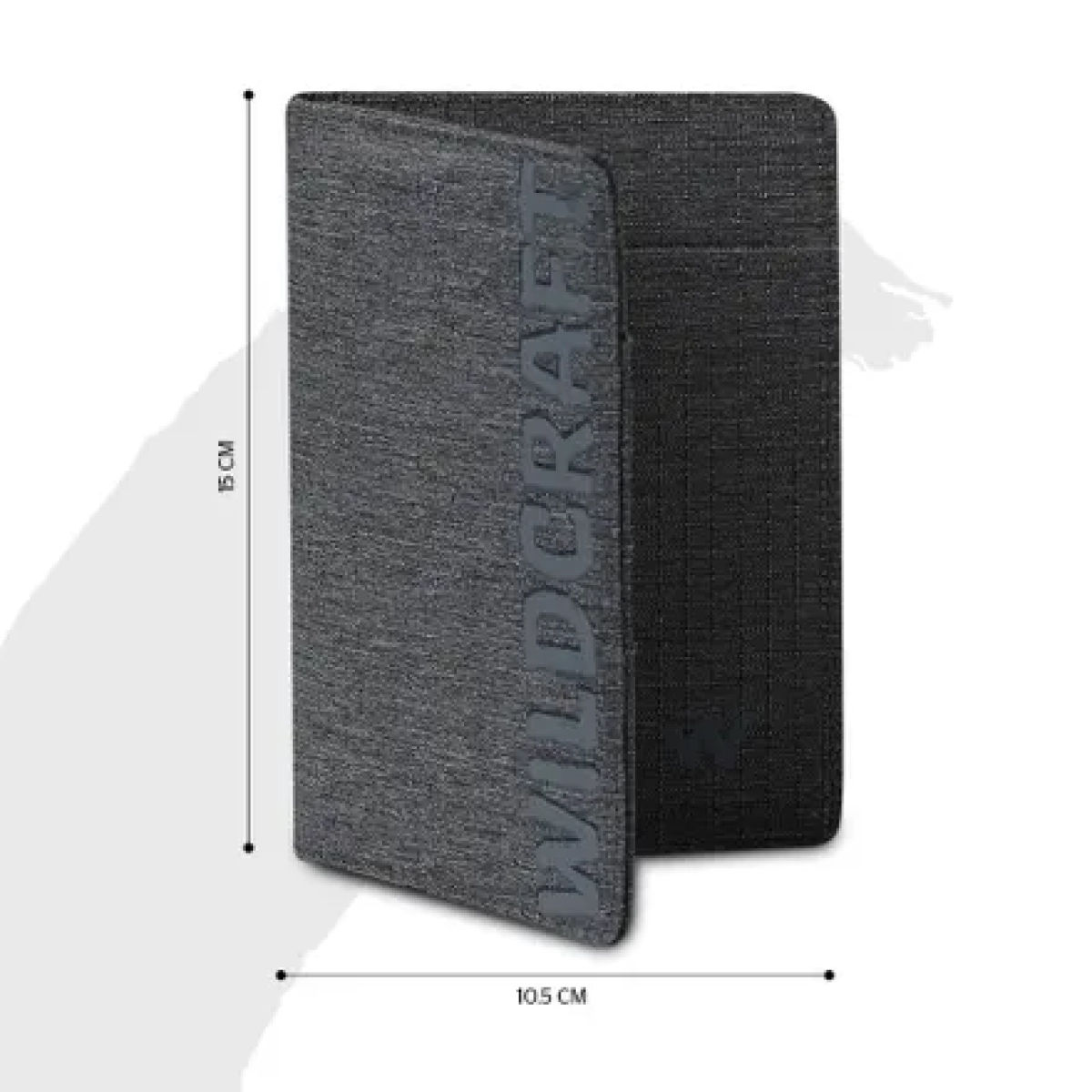 Wildcraft Unisex Camouflage Faux Leather Passport Holder | Camo - L