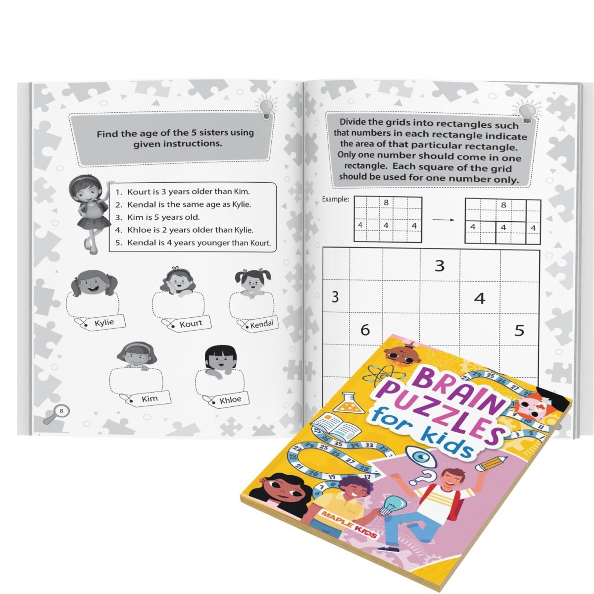 Brain Games For Kids - Teasers & Puzzles | Cognitive Development | Age 6+