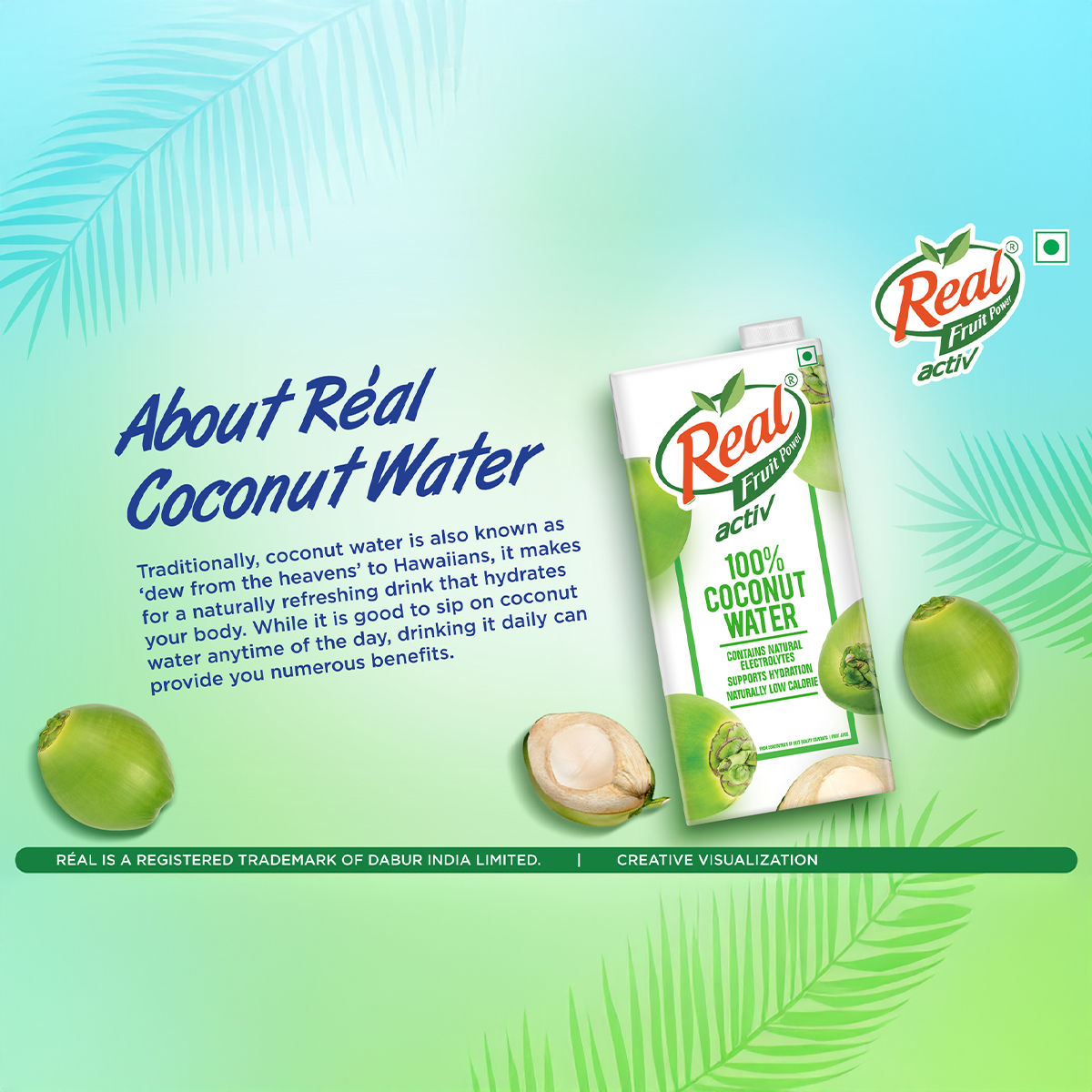 Dabur Real Activ Tender Coconut Water