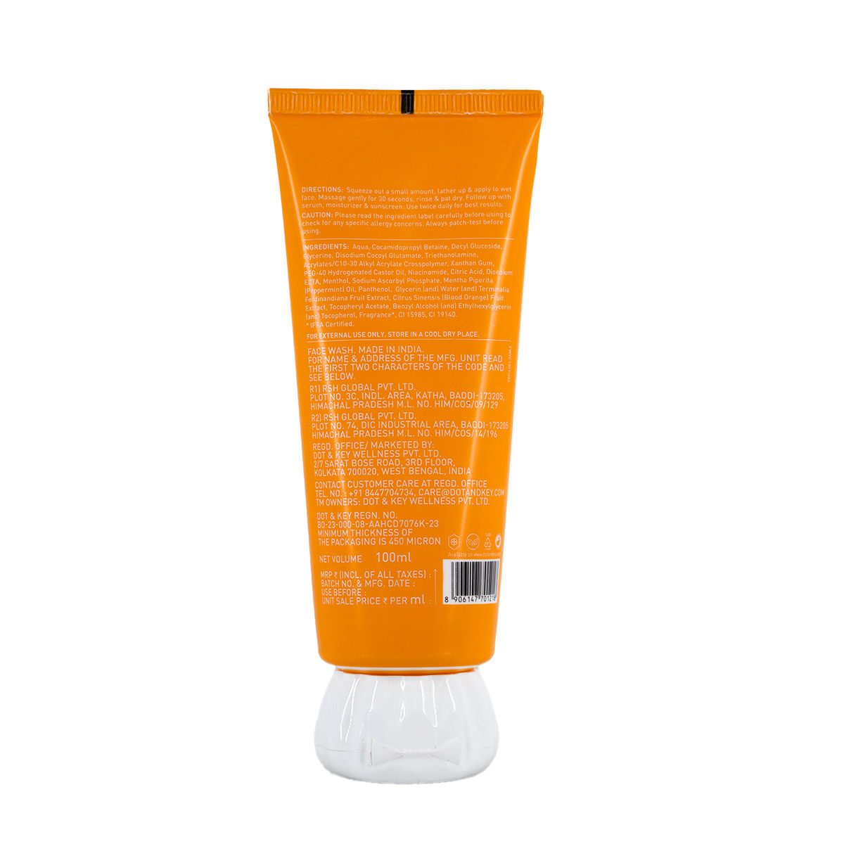 Dot & Key Vitamin C + E Super Bright Gel Face Wash 100 ml Combo