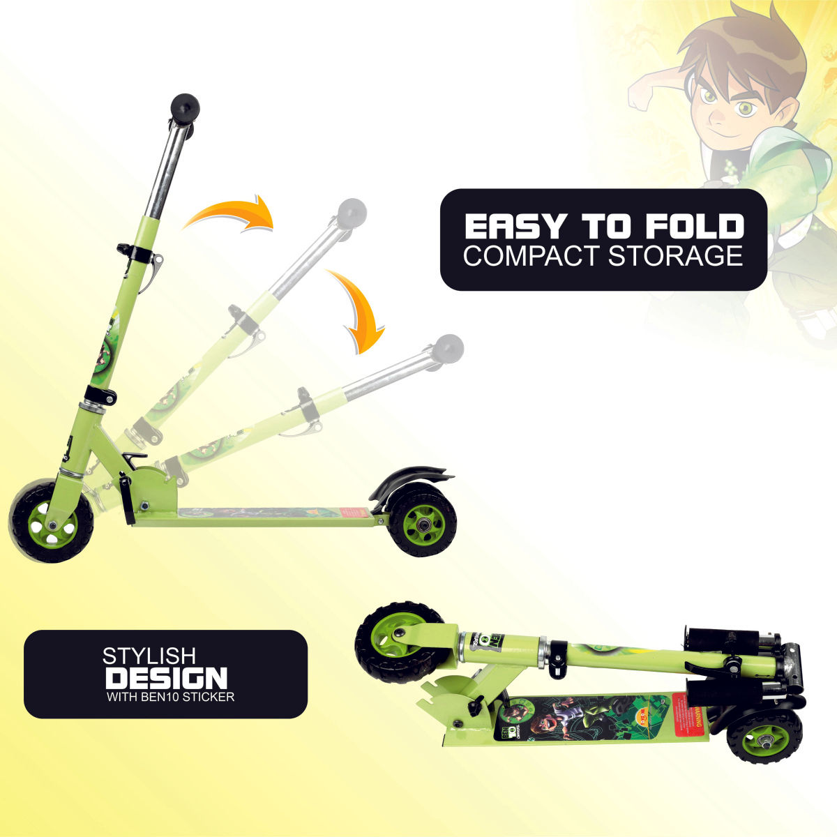 Toyzone Ben 10 Scooter Square