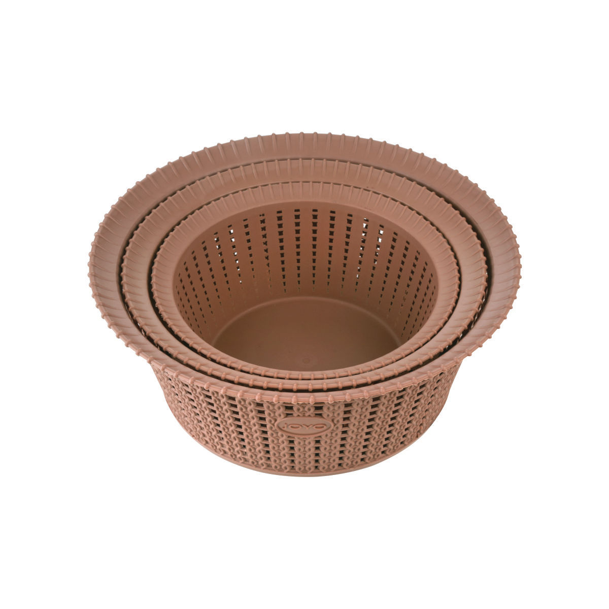 Joyo Knit Basket 1, 2, 3 (3 Pcs Set) With Jali