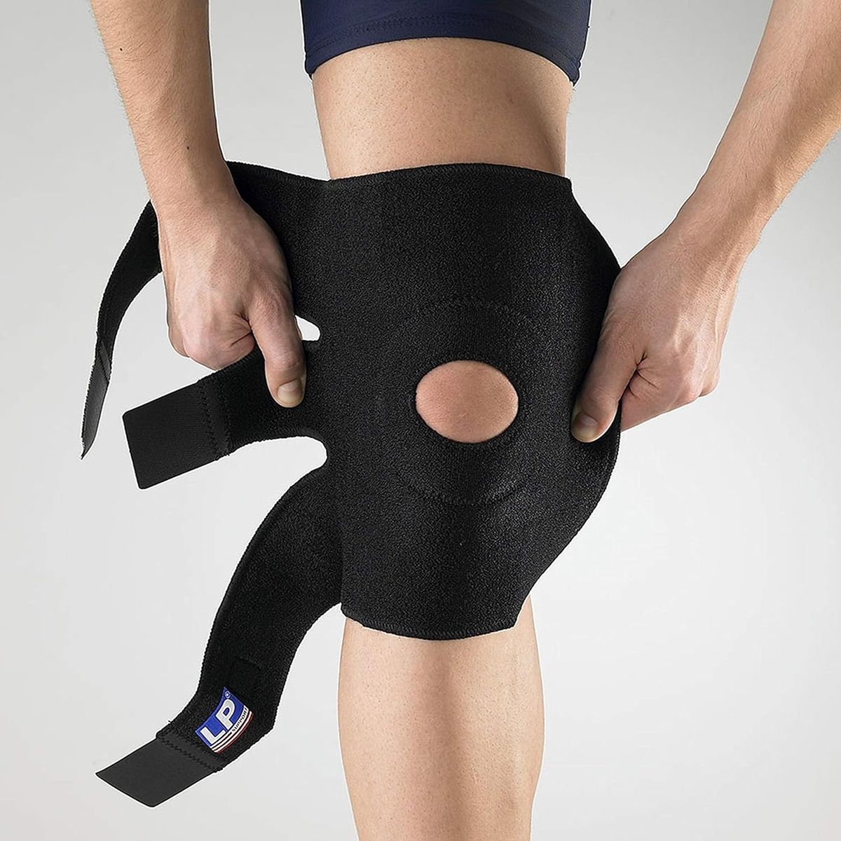 LP Support 758 Open Patella Knee Support | Size | Free