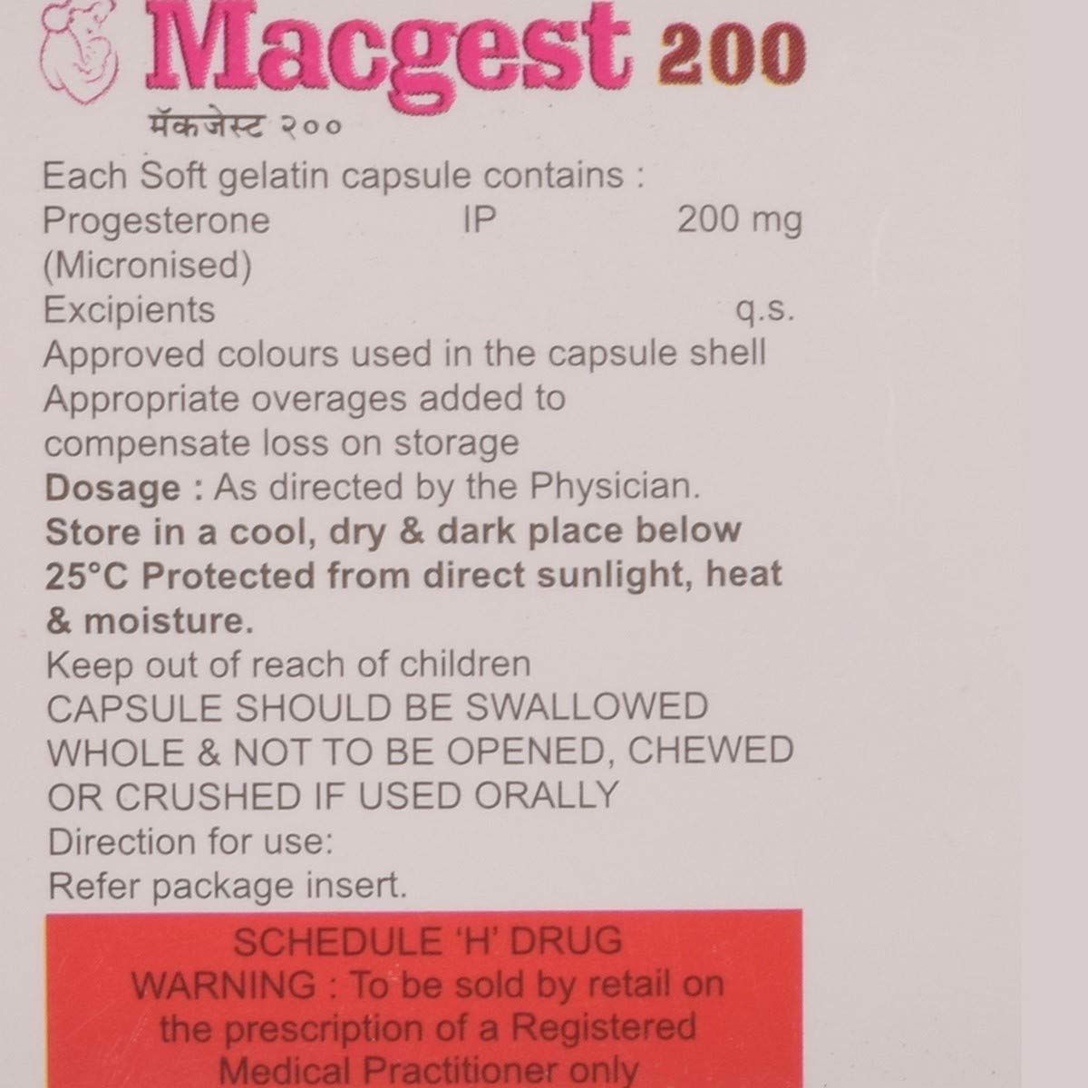 Macgest 200 Capsules
