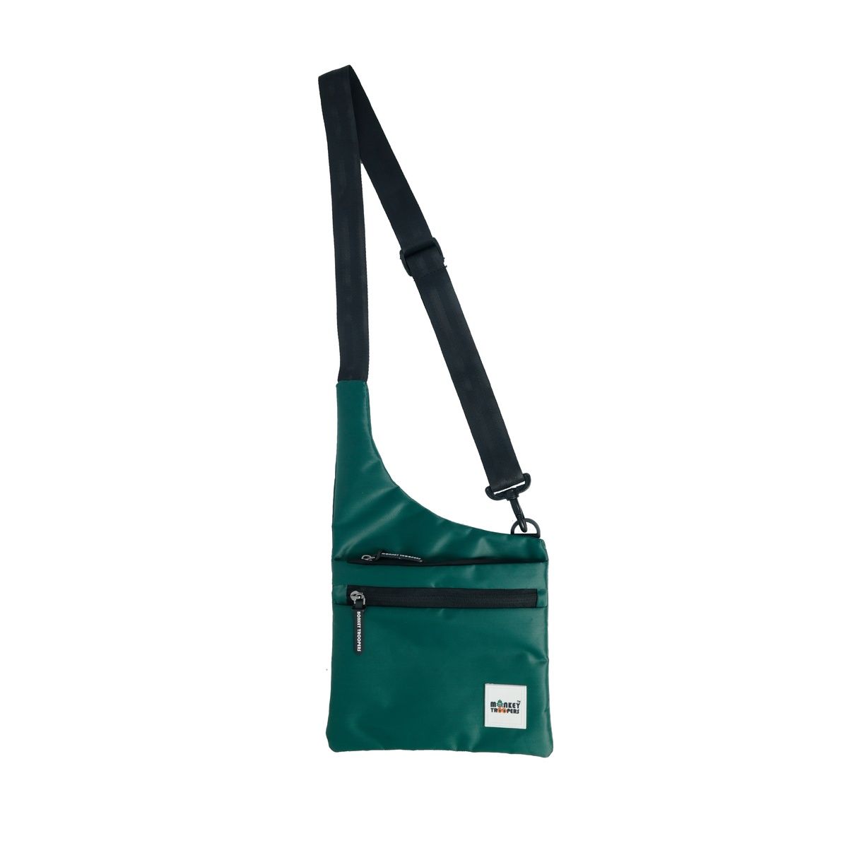 MONKEY TROOPERS Perfo Crossbody - Lightweight, Ergonomic, Quick-Access, 0.5L Bag | Dark Green