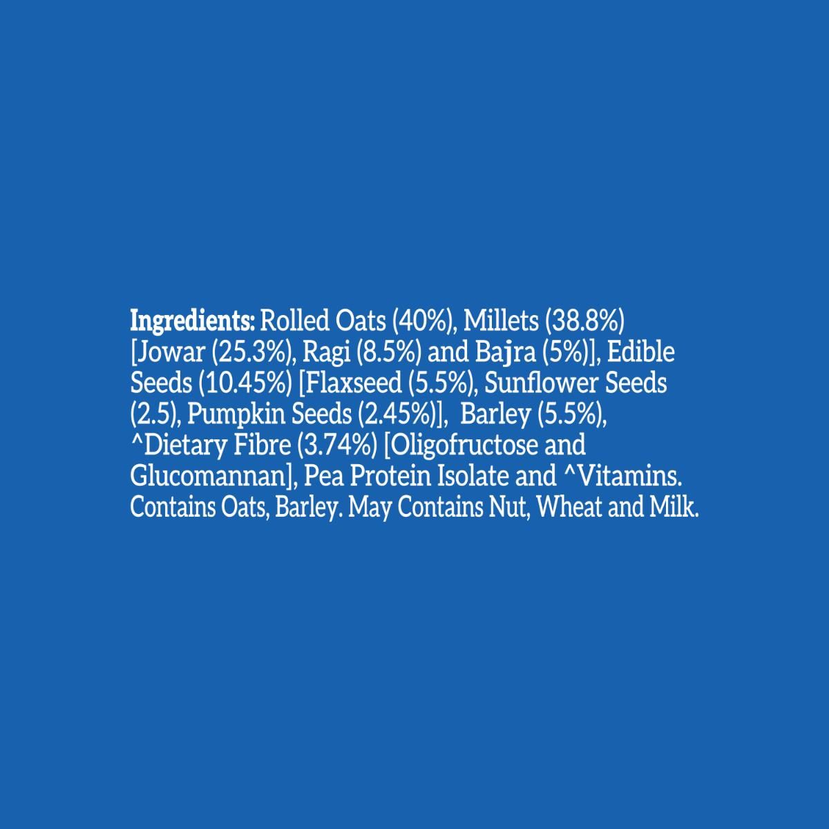 Right Shift Oats++, Millets & Seeds, High Protein Rolled Oats, Helps manage weight