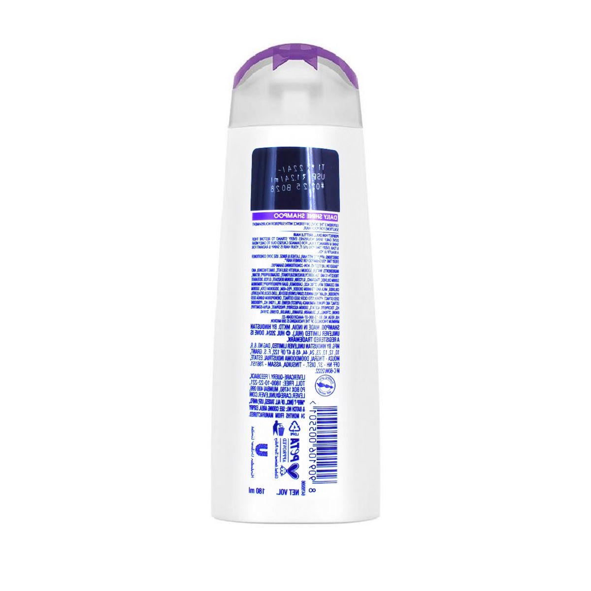 Dove Daily Shine Shampoo 180 ml Combo