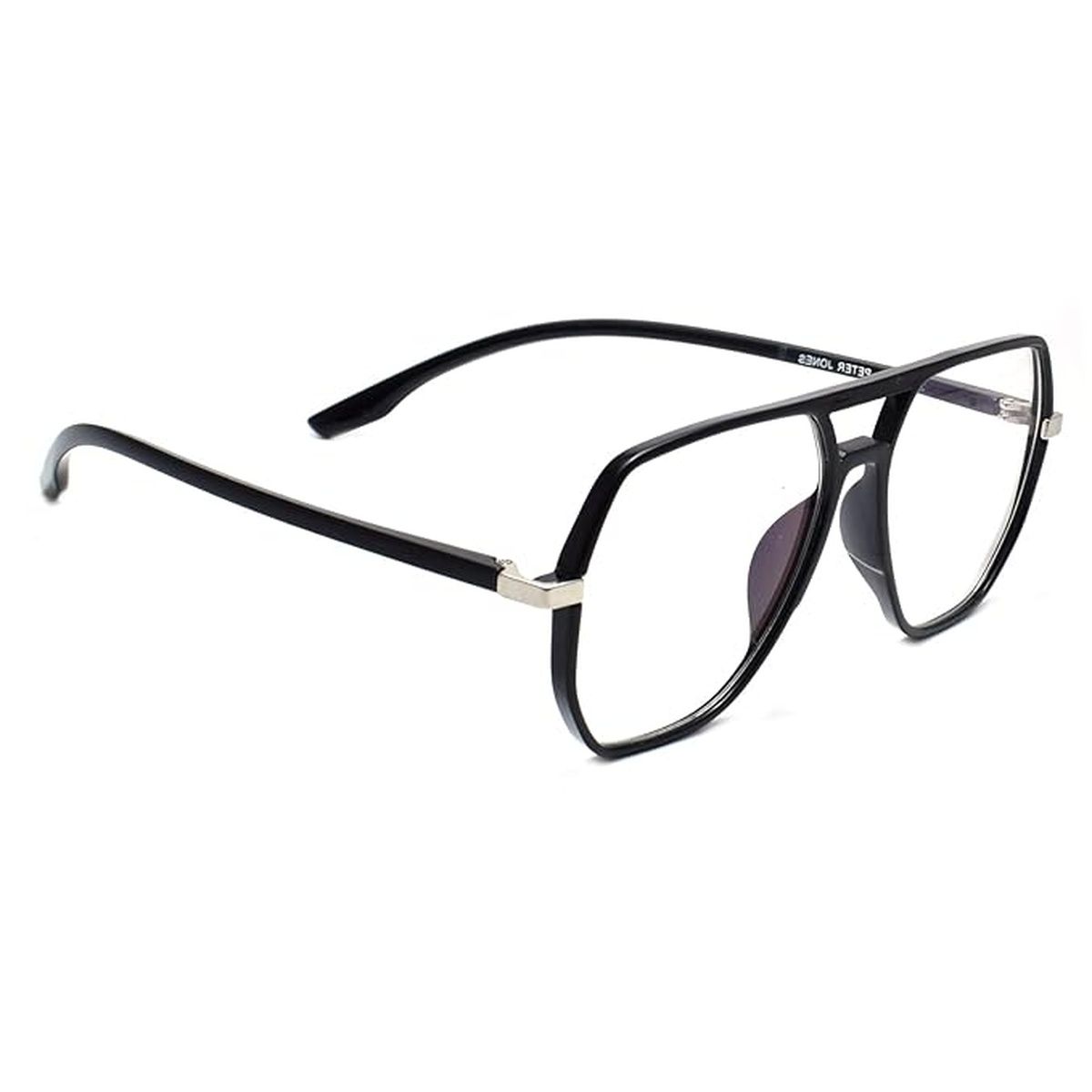Peter Jones Unisex Computer Glasses | Black - L