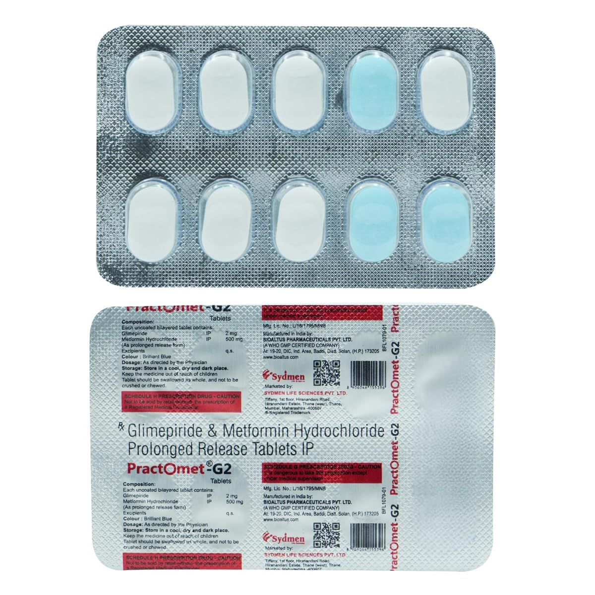 PractOmet G2 Tablets PR