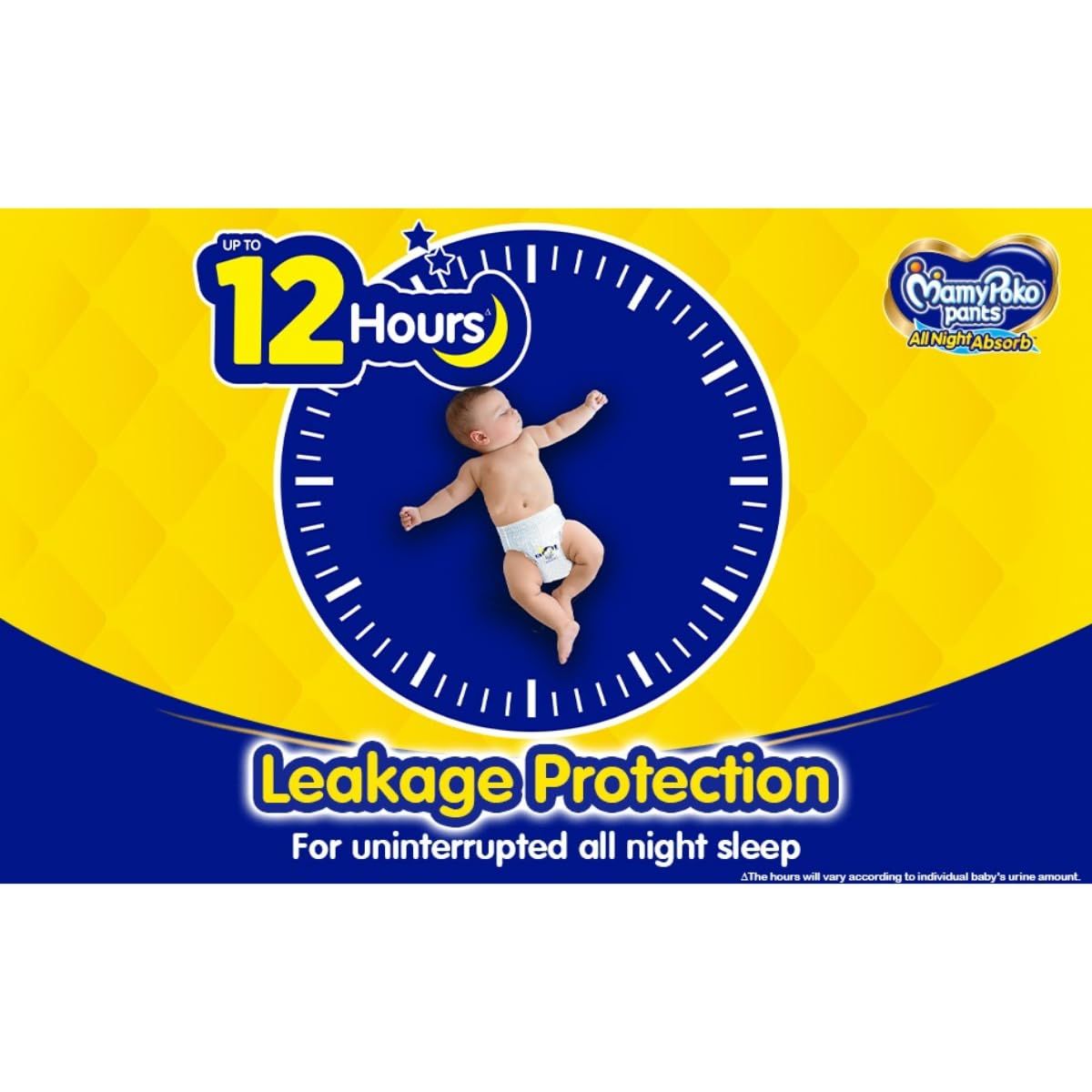 Mamypoko Standard Diapers For Kids | S (4 - 8 kg)