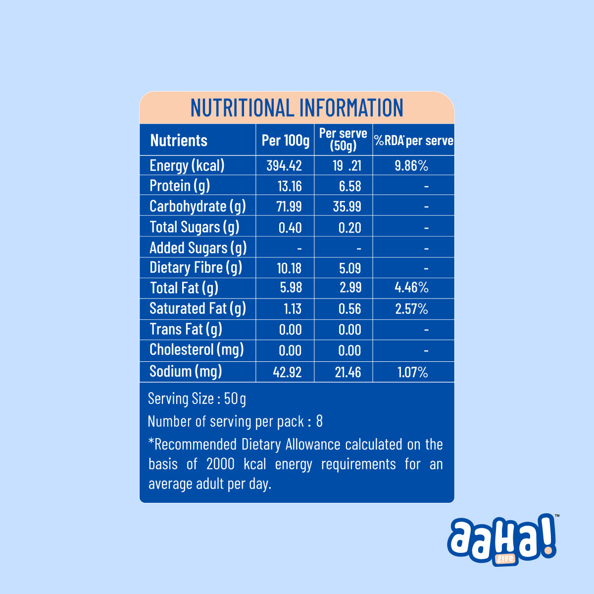 Aaha Life Instant Oats