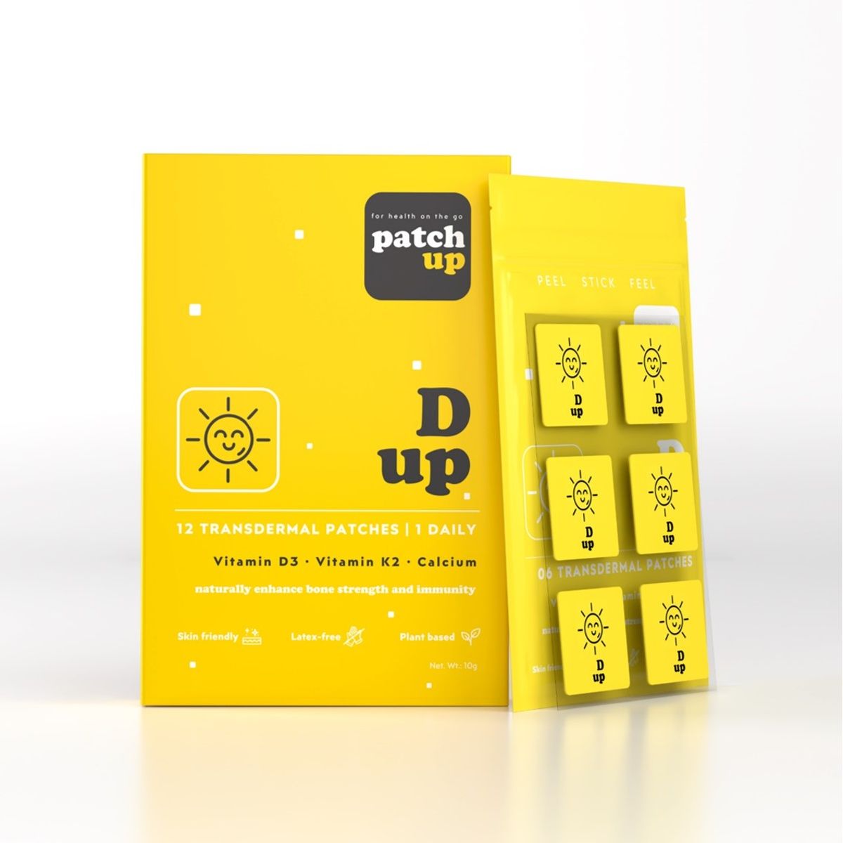 Patch Up D Up Patches For Vitamin D3 Boost | Bone Strength And Immunity