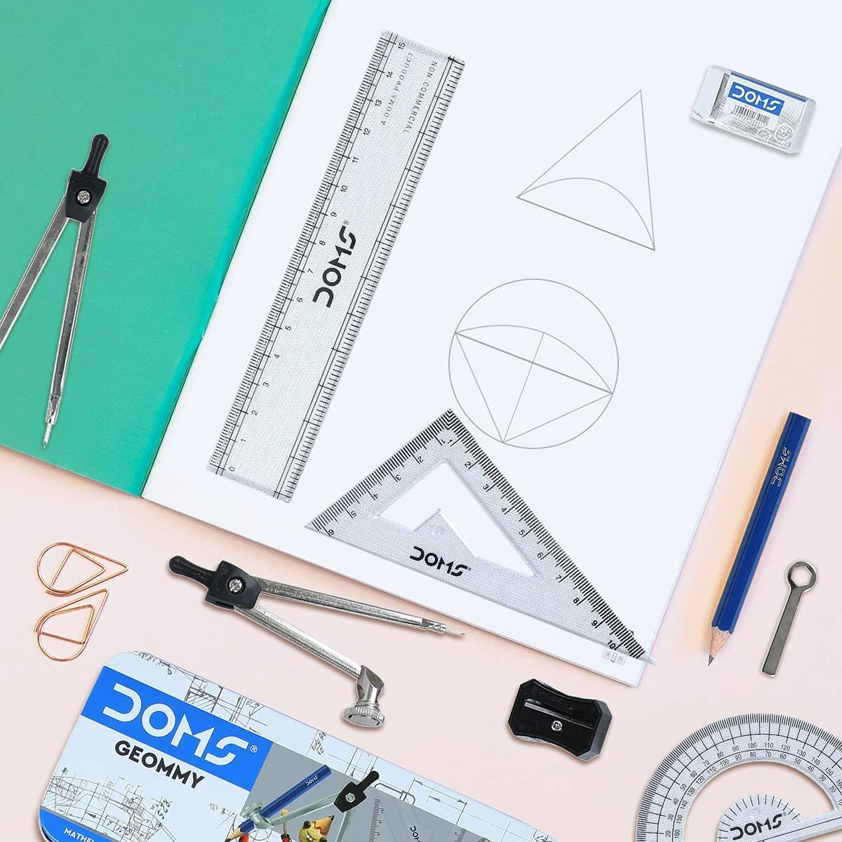 Doms Geommy Math Draw Inst Box