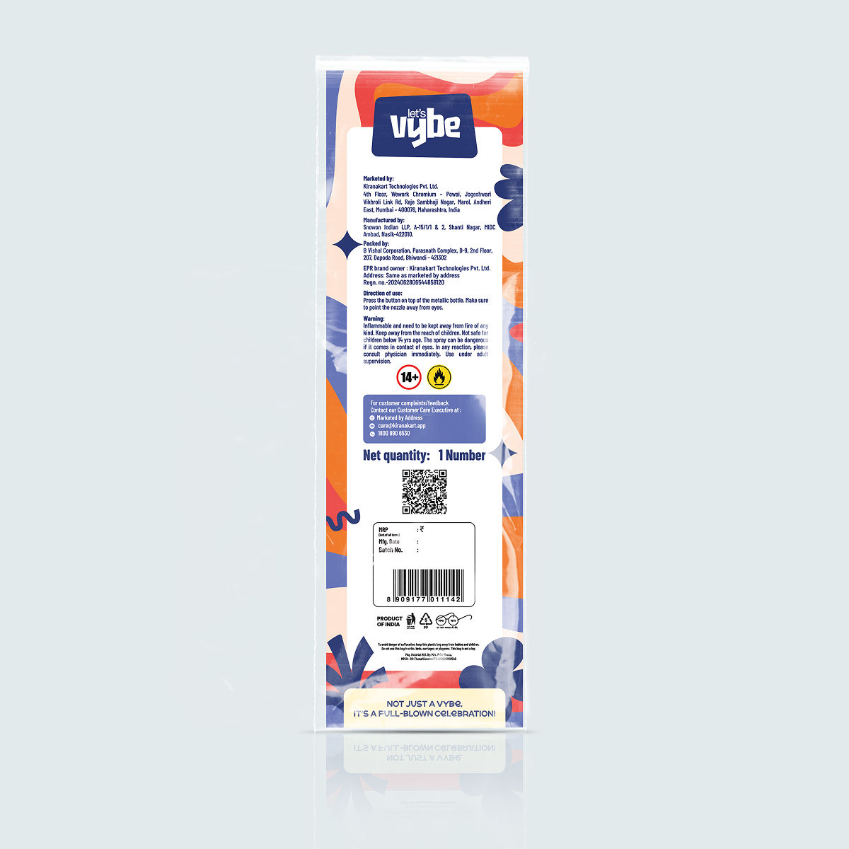 Let's Vybe Snow Spray