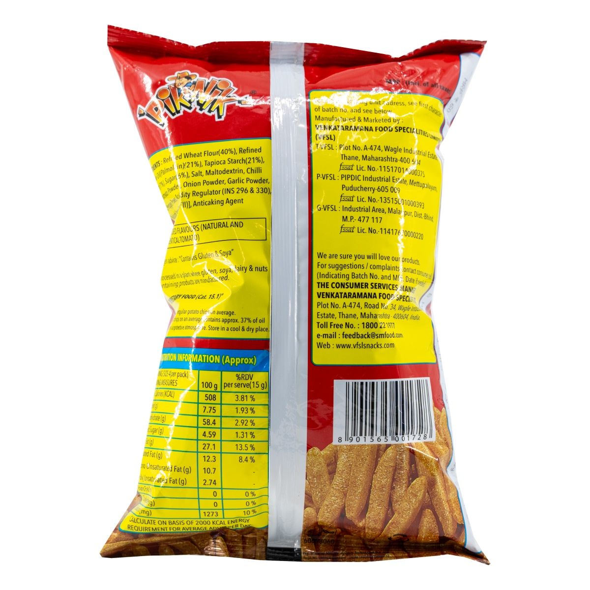 Piknik Classic Tomato Chilli 60 g Combo