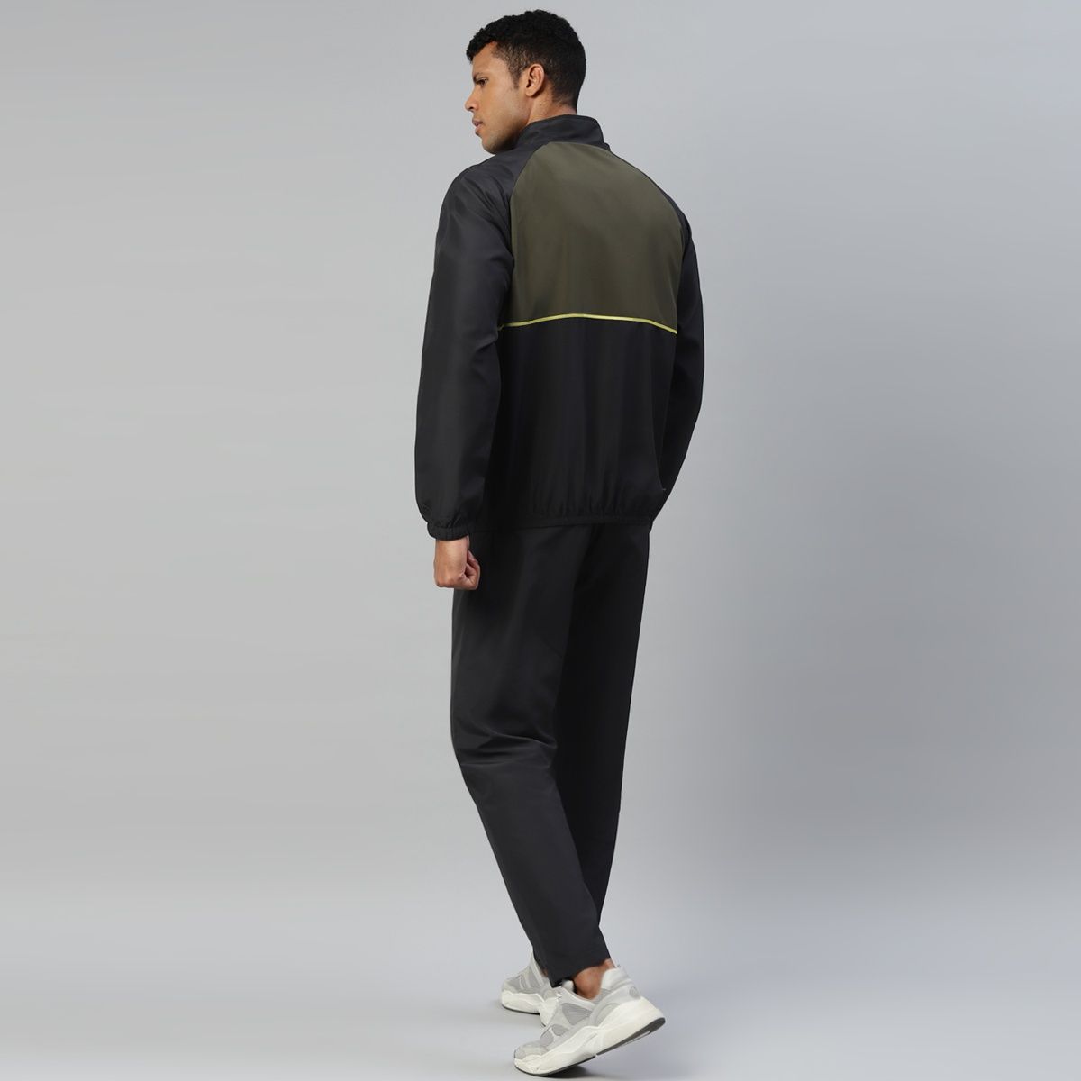 Dida Men's Sports Track Suit - Regular Comfortable Stretchable Dry-Fit | Black - XL