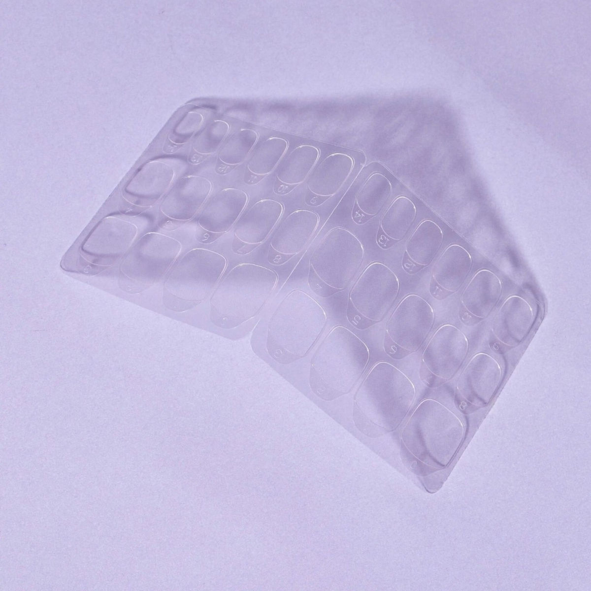 Pep Nails | Glue Tabs | Single Sheet Of 30 | Non Damaging | 1 Week Stay | Easy To Use And Remove