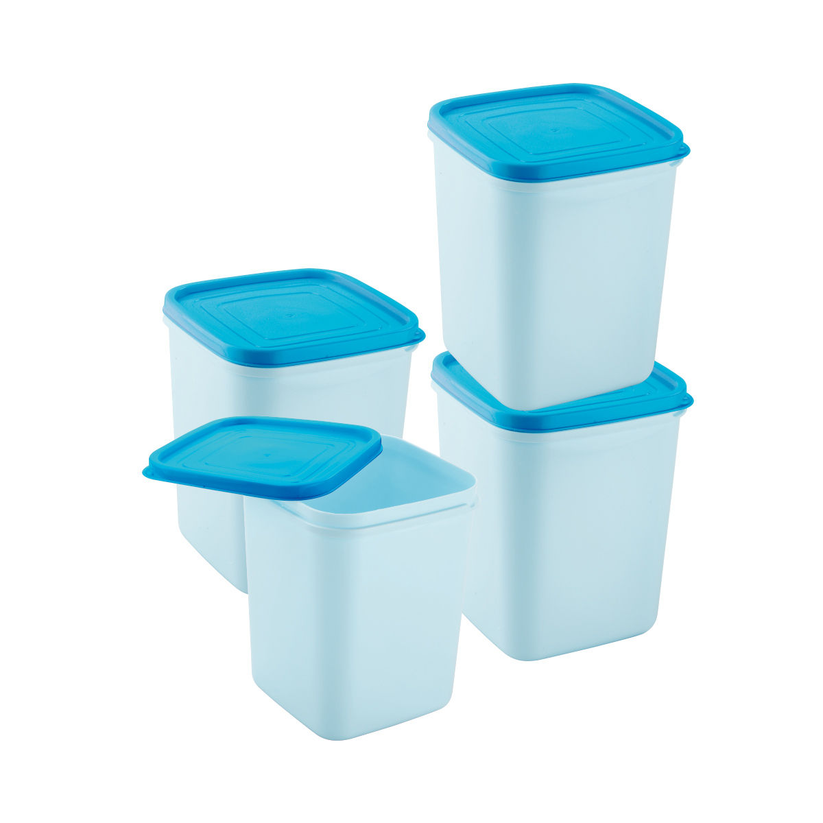 Joyo Kitchen Classic Container 20 (3 Pcs Set) Opaque Plain Shrink