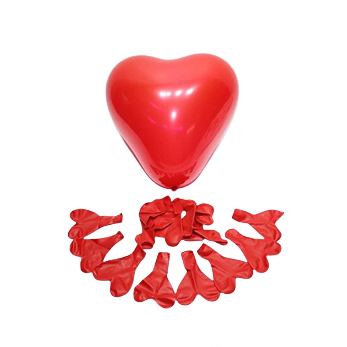 Picfest Valentine Heart Ballon Medium - Pack Of 30