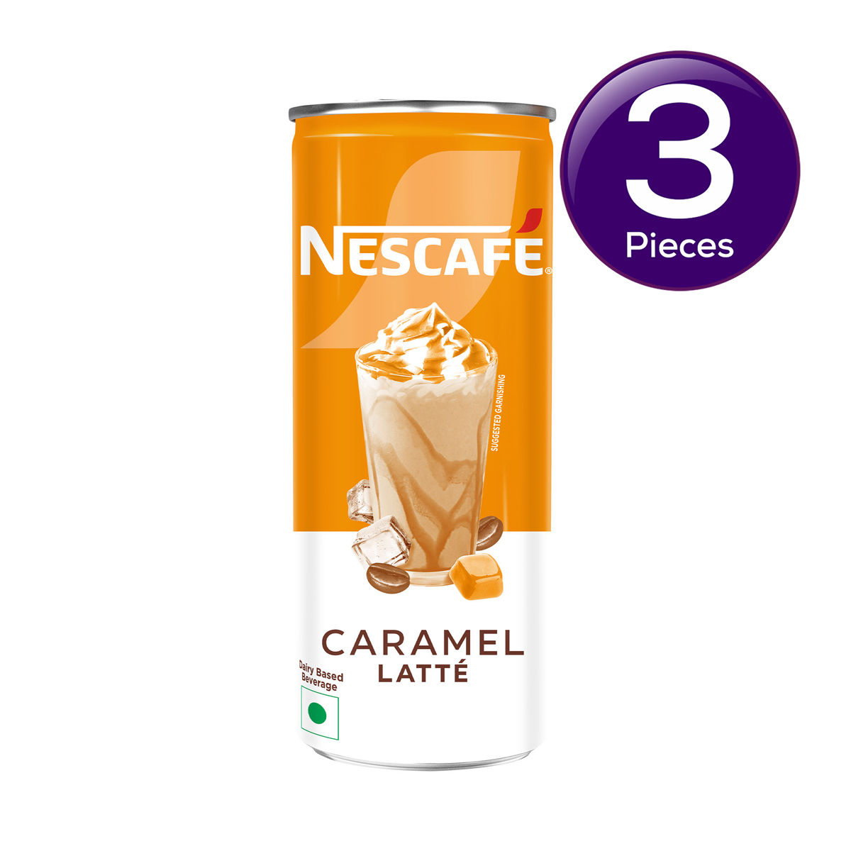 Nescafe Cafe Style Caramel Latte Cold Coffee Combo