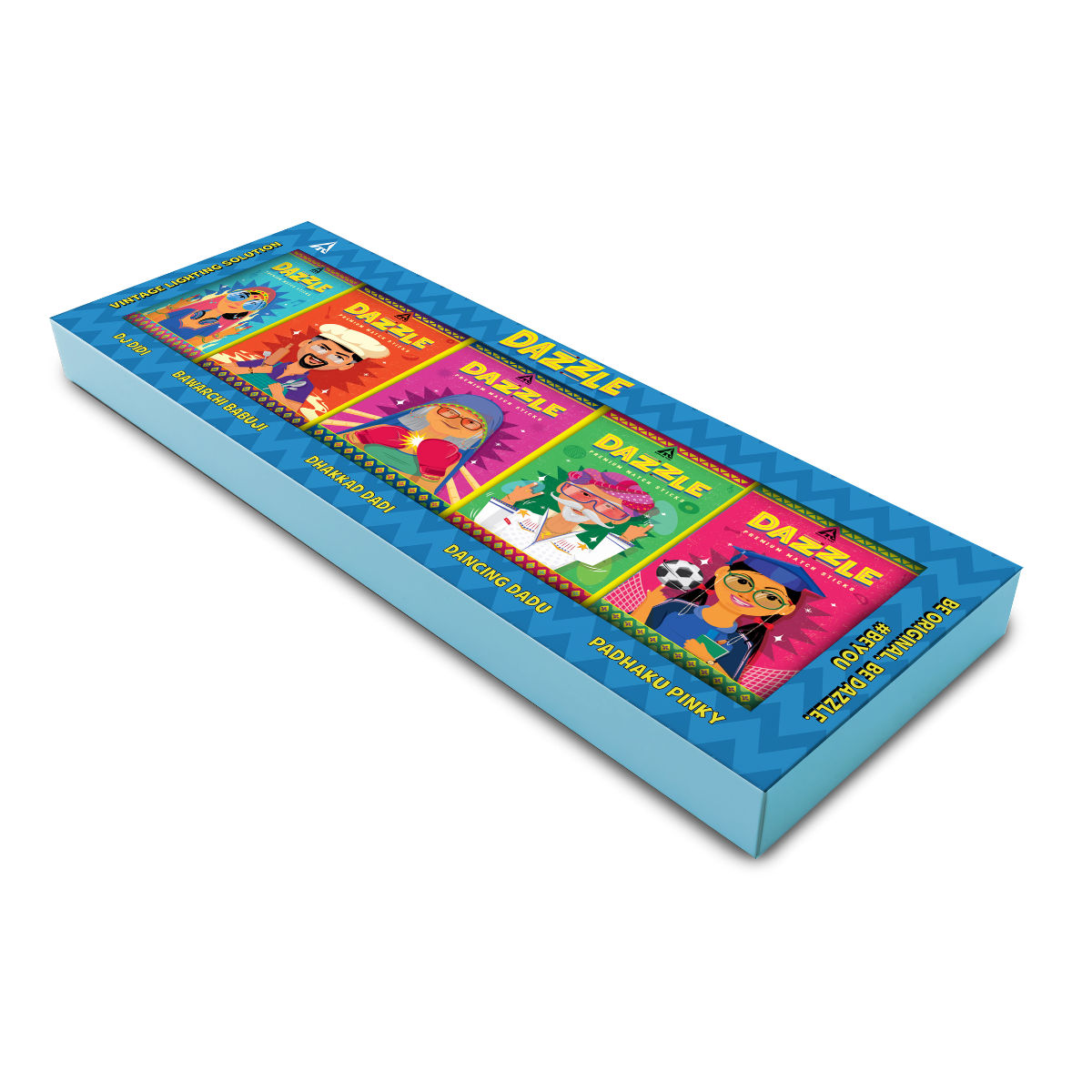 Dazzle Quirky Matchboxes