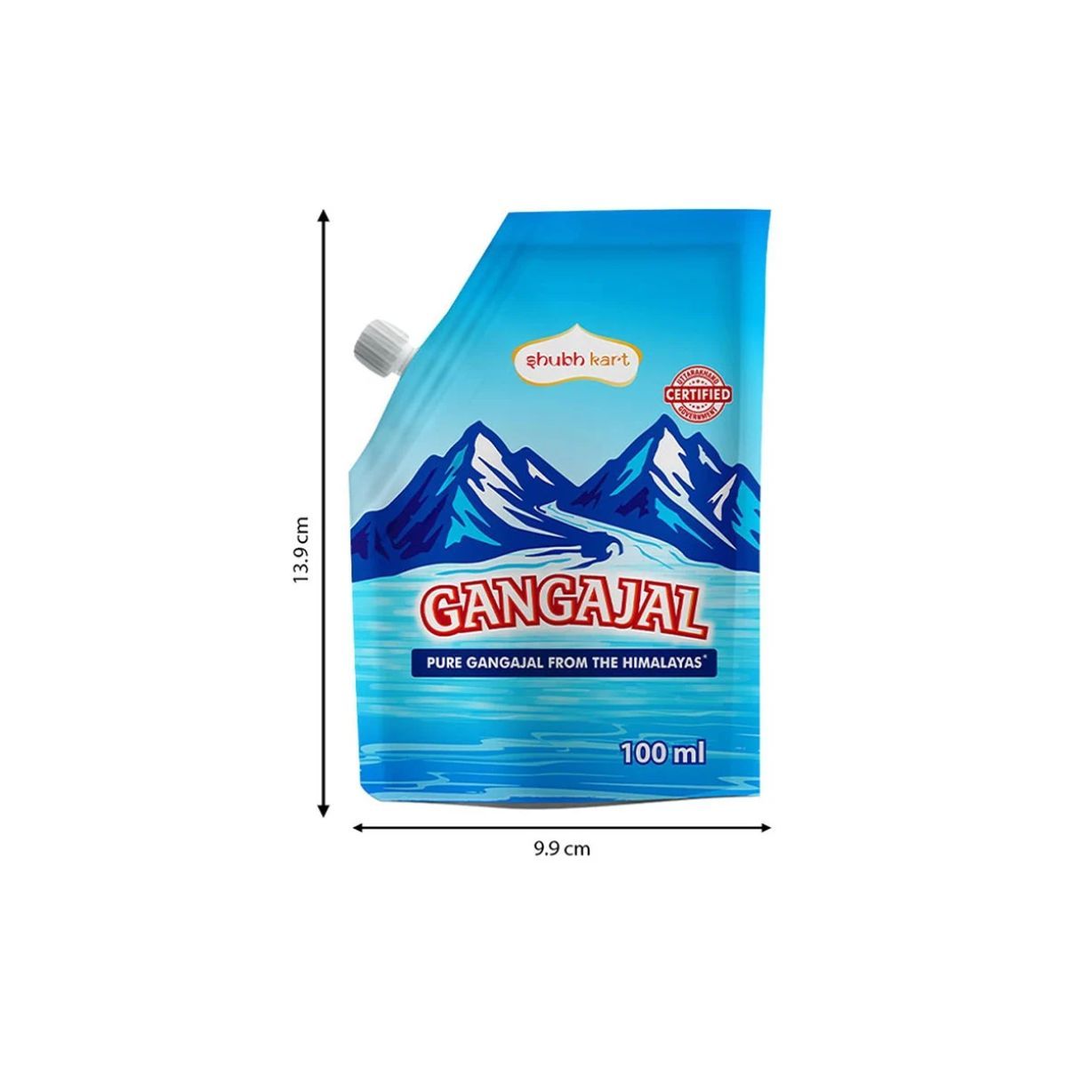 Shubhkart Gangajal Pouch 100 ml Combo