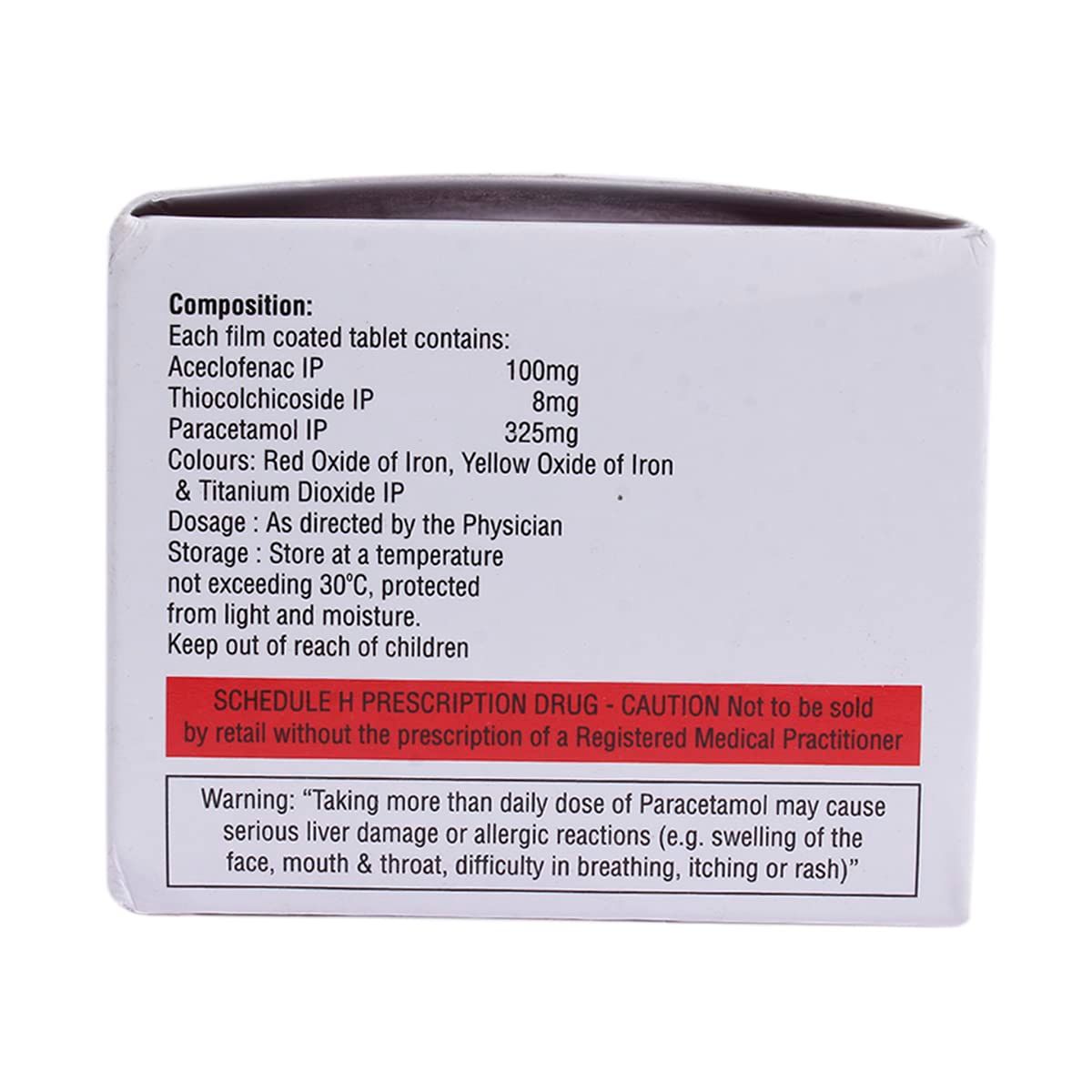 Zerodol TH MAX 8 Tablets