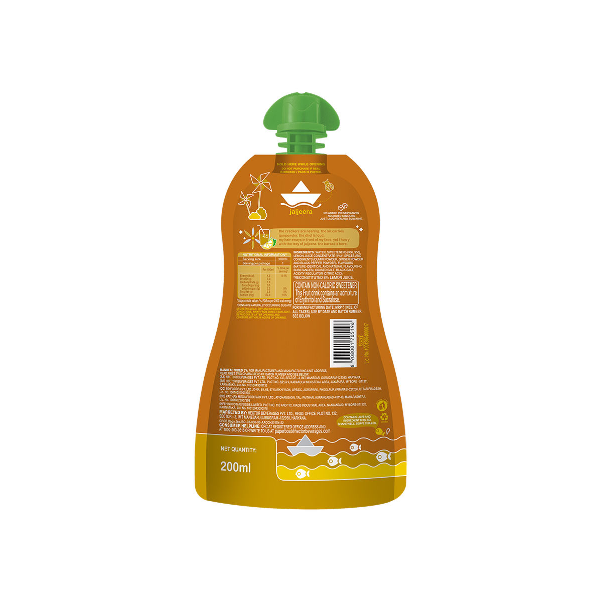 Paper Boat Jaljeera Drink Pouch Combo