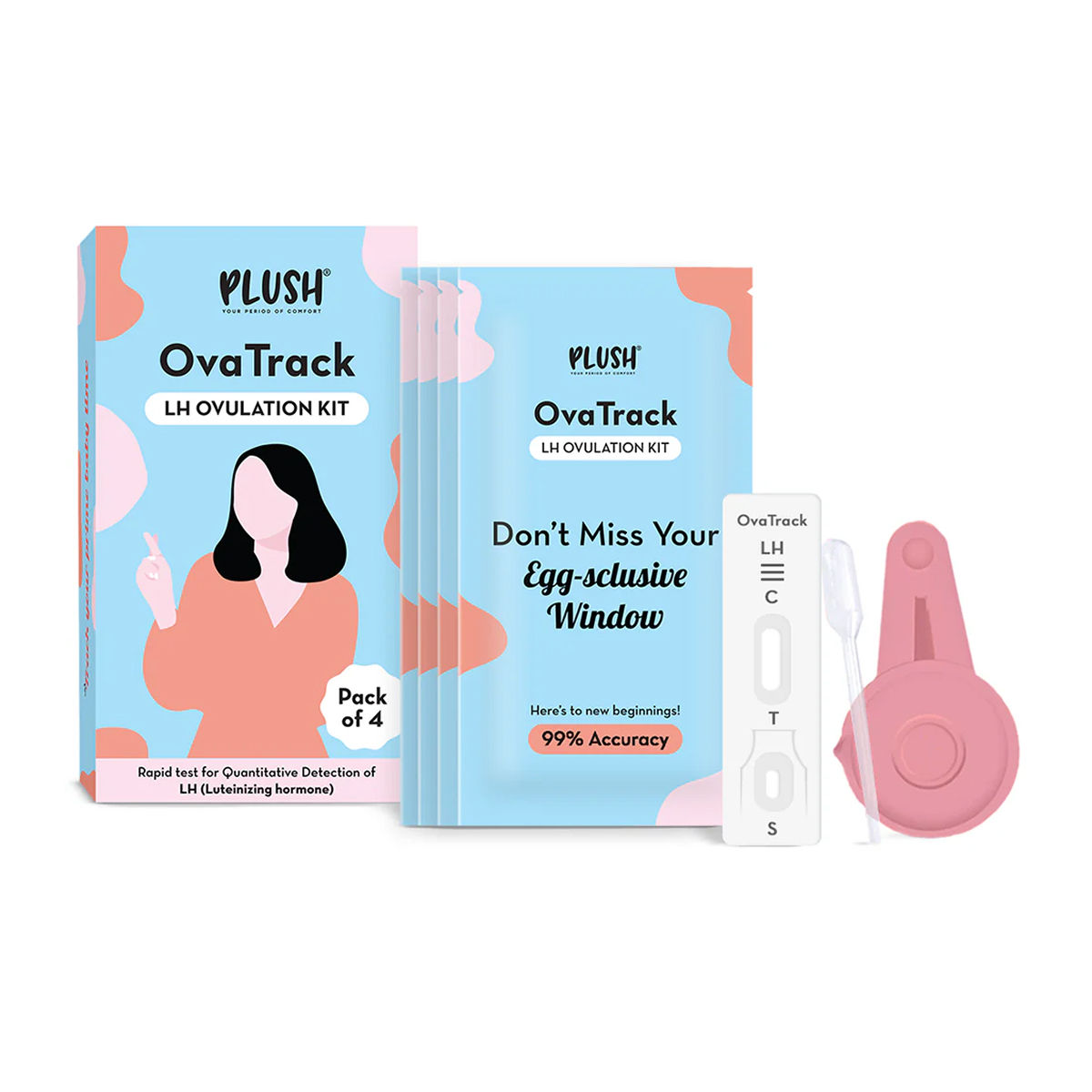 Plush Ova Track Ovulation Test Kit