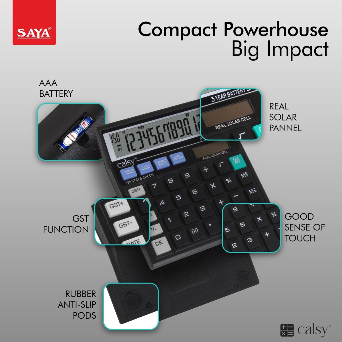 Saya Check And Correct Basic Desktop Calculator