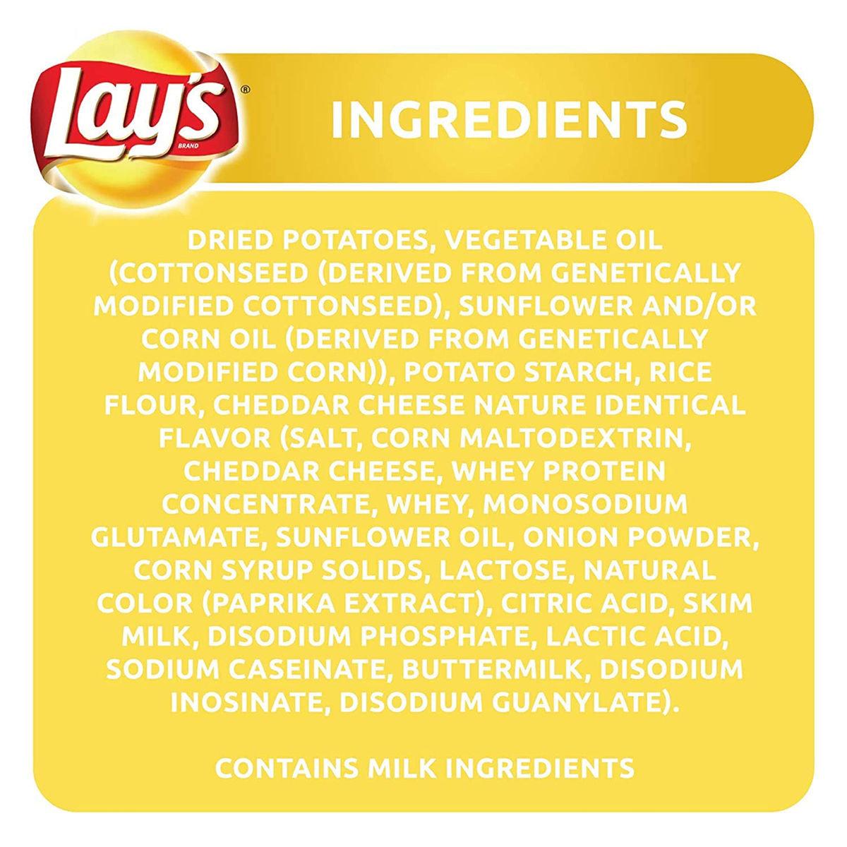 Lay's Stax Cheddar