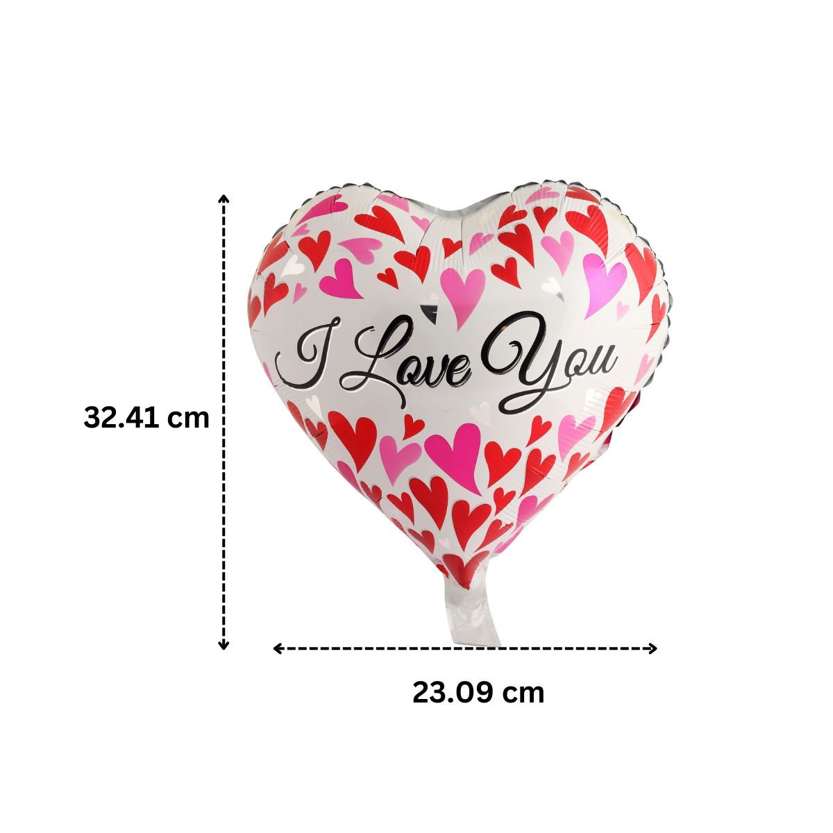 Heart Shaped Foil Balloon (Colour May Vary)