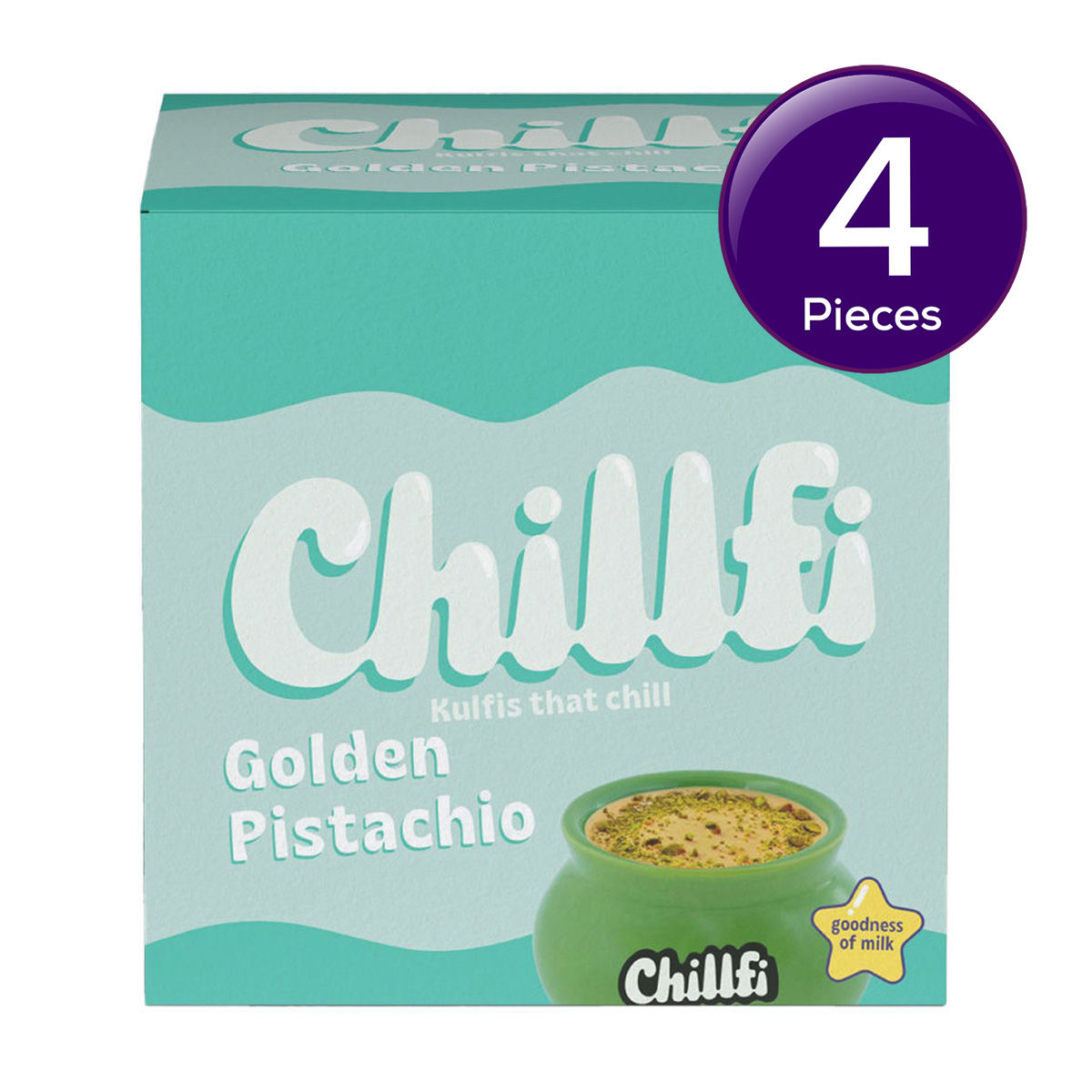 Hocco Golden Pistachio Matka Kulfi Ice Cream Cup 100 ml Combo