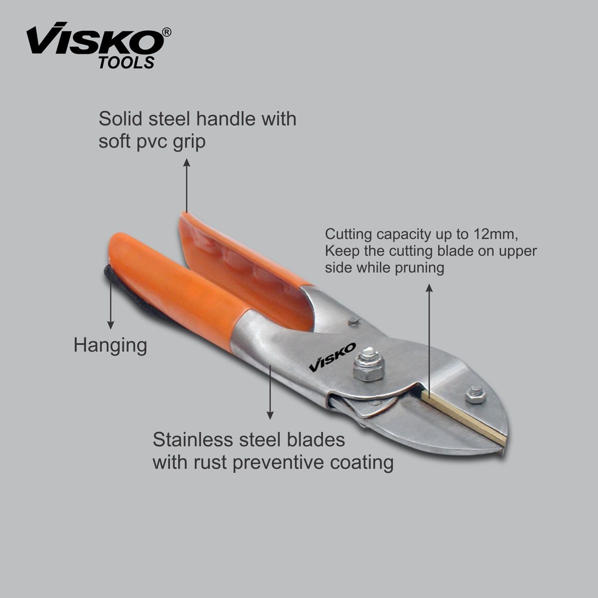Visko 650 Garden Tools Set With 4 Pieces Garden Tool Kit