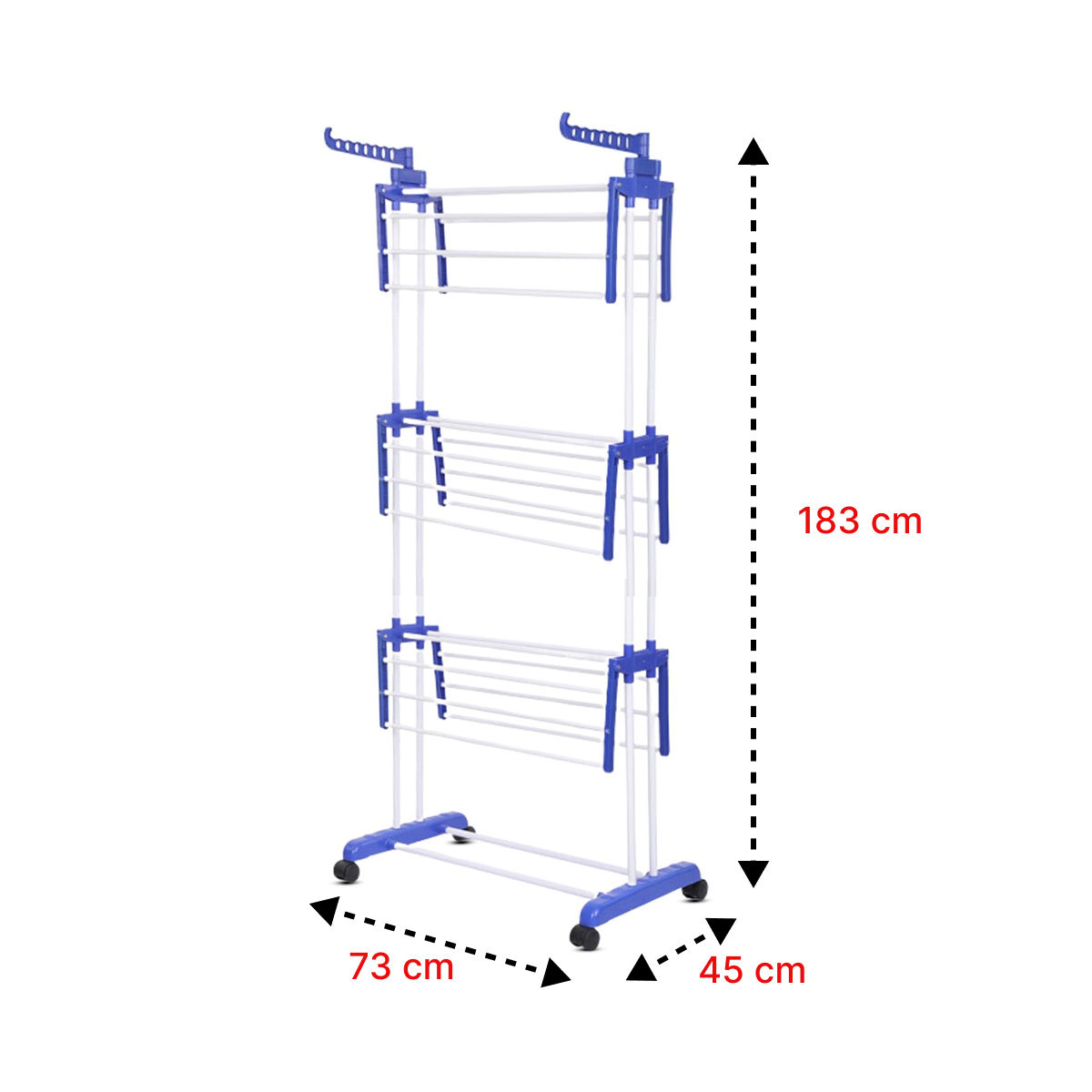 Peng Essentials Megadry Cloth Drying Stand - Pre-Assembled, Spacious Drying Area, Collapsible