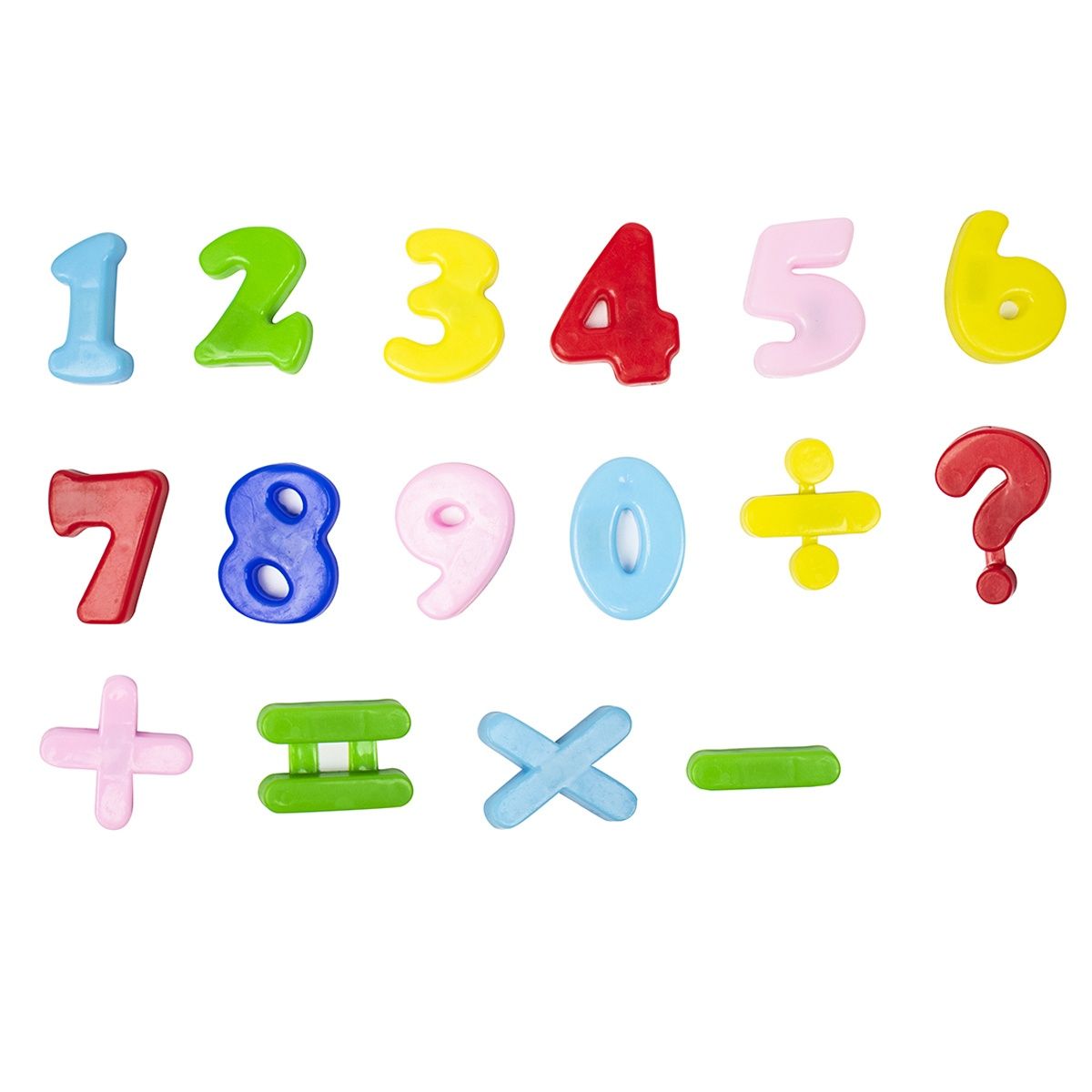 Itoys Magnetic Alphabets & Numbers(Colour May Vary)