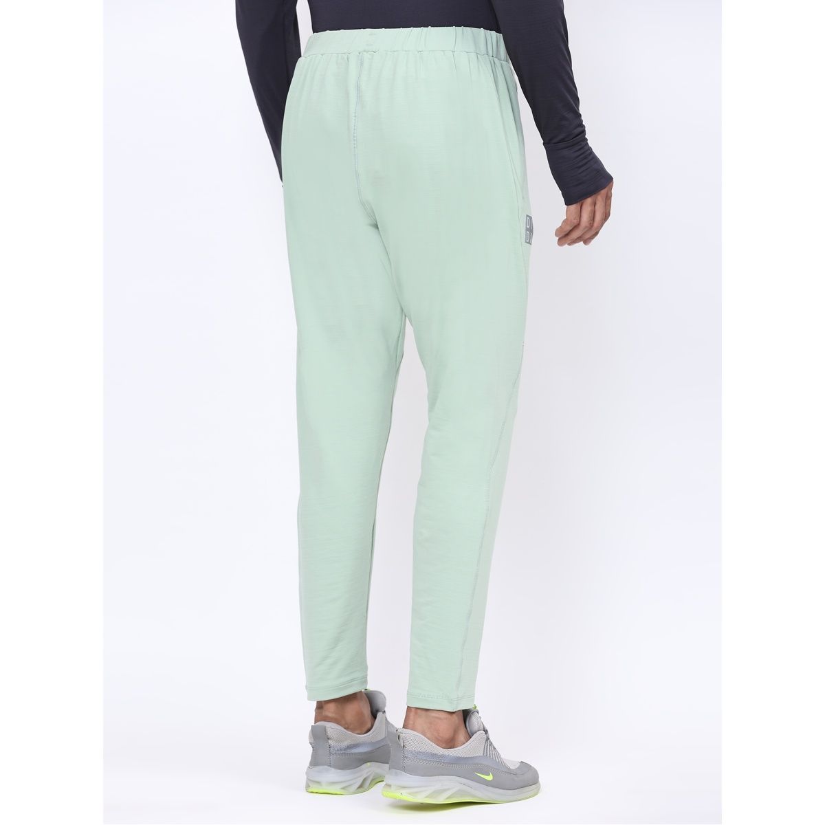 Dida Men's Track Pant Regular Comfortable Stretchable Dry-Fit | Light Green - M