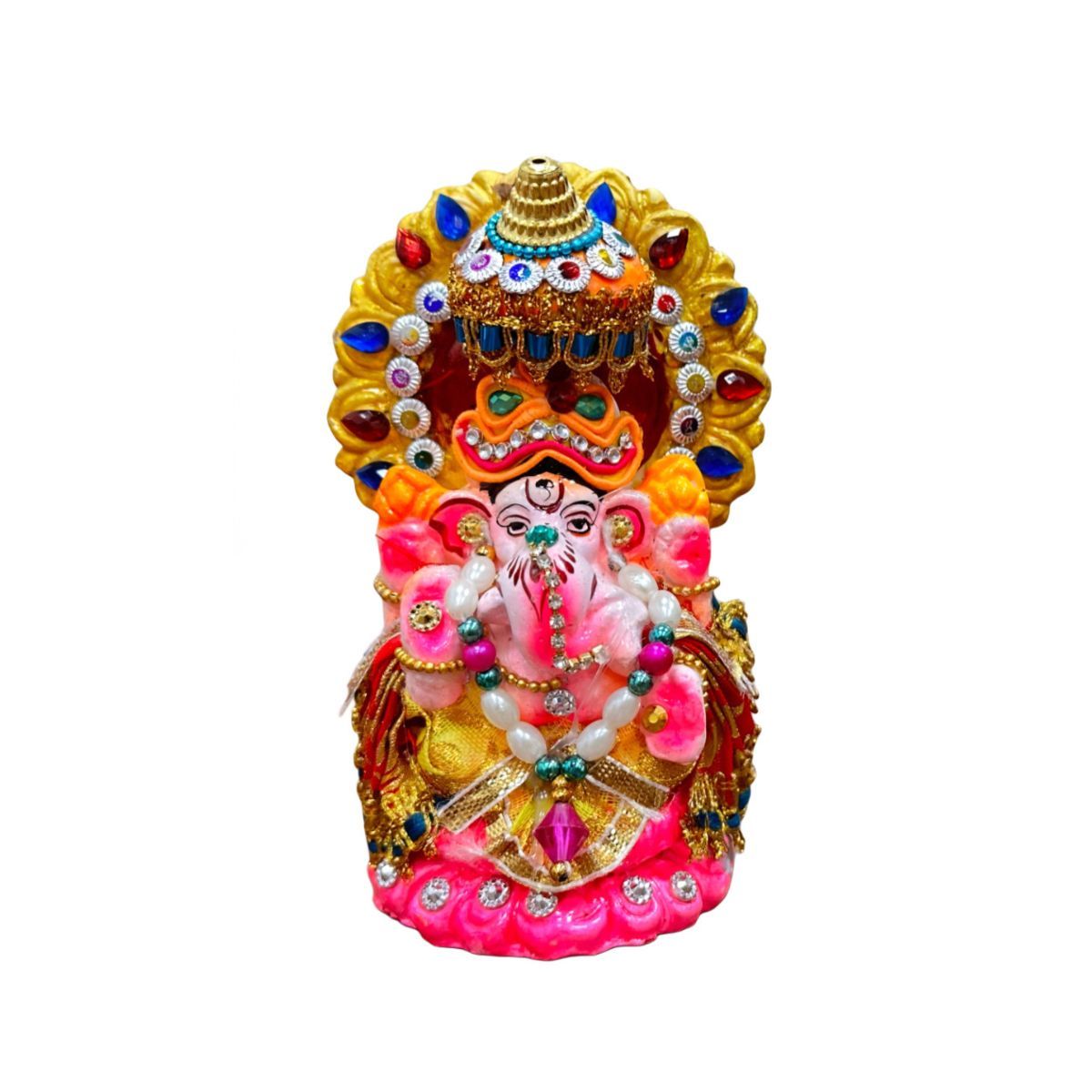 Diacraft Lakshmi Ganesh Idol - Diwali Puja | 4 Inch